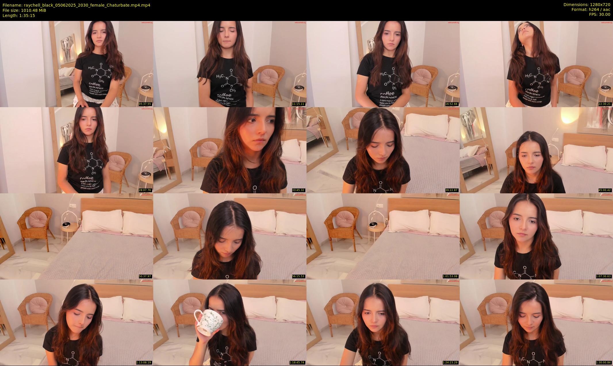raychell_black — 96 minute Chaturbate female cam show recording, 720p, Jun 5, 2025