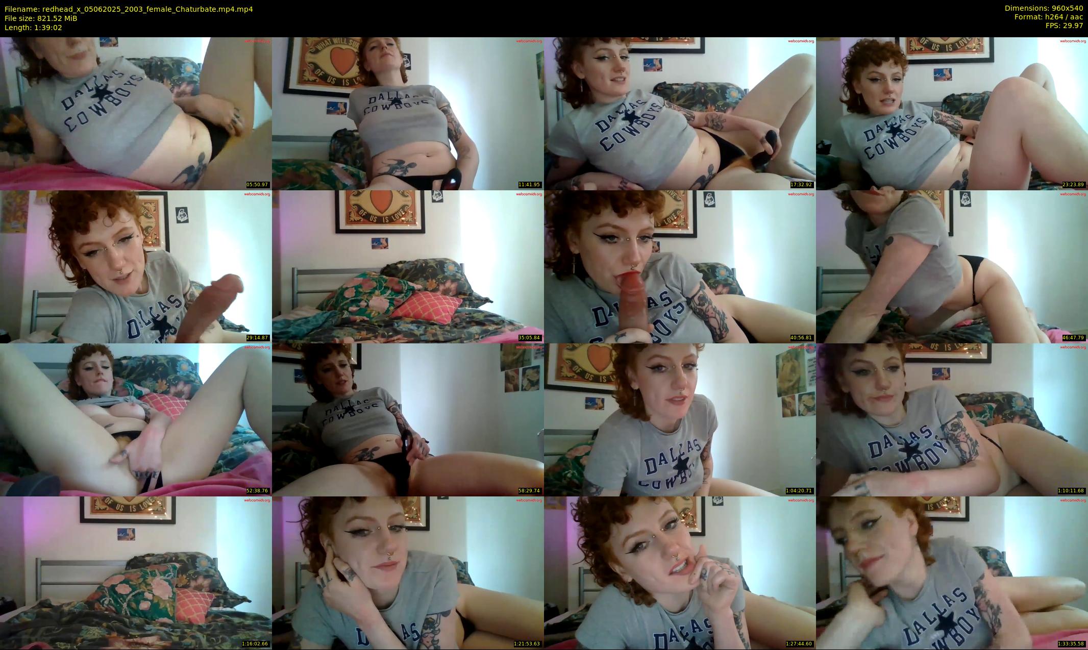 redhead_x — 100 minute Chaturbate female cam show recording, 480p, Jun 5, 2025