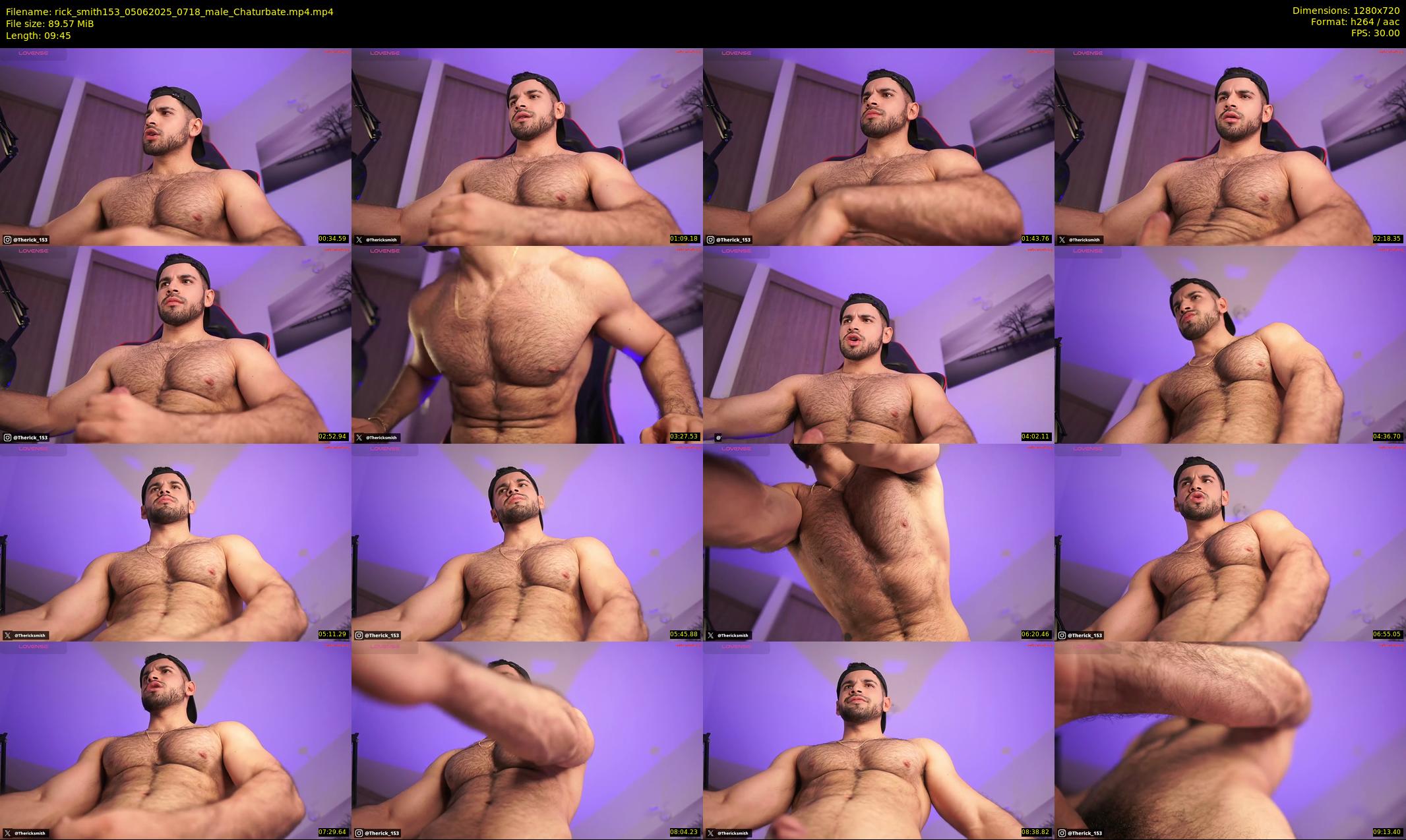 rick_smith153 — 10 minute Chaturbate male cam show recording, 720p, Jun 5, 2025