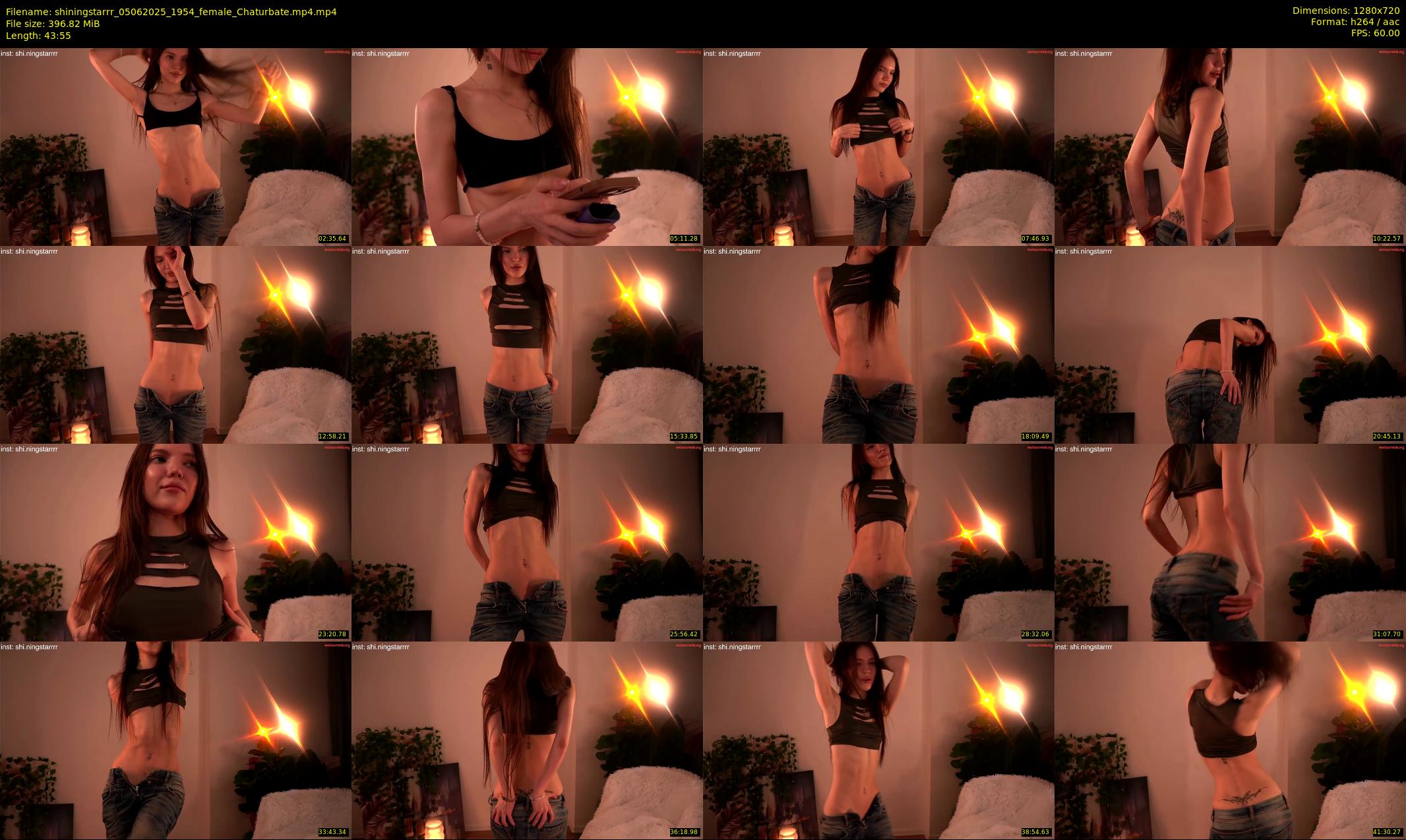 shiningstarrr — 44 minute Chaturbate female cam show recording, 720p, Jun 5, 2025
