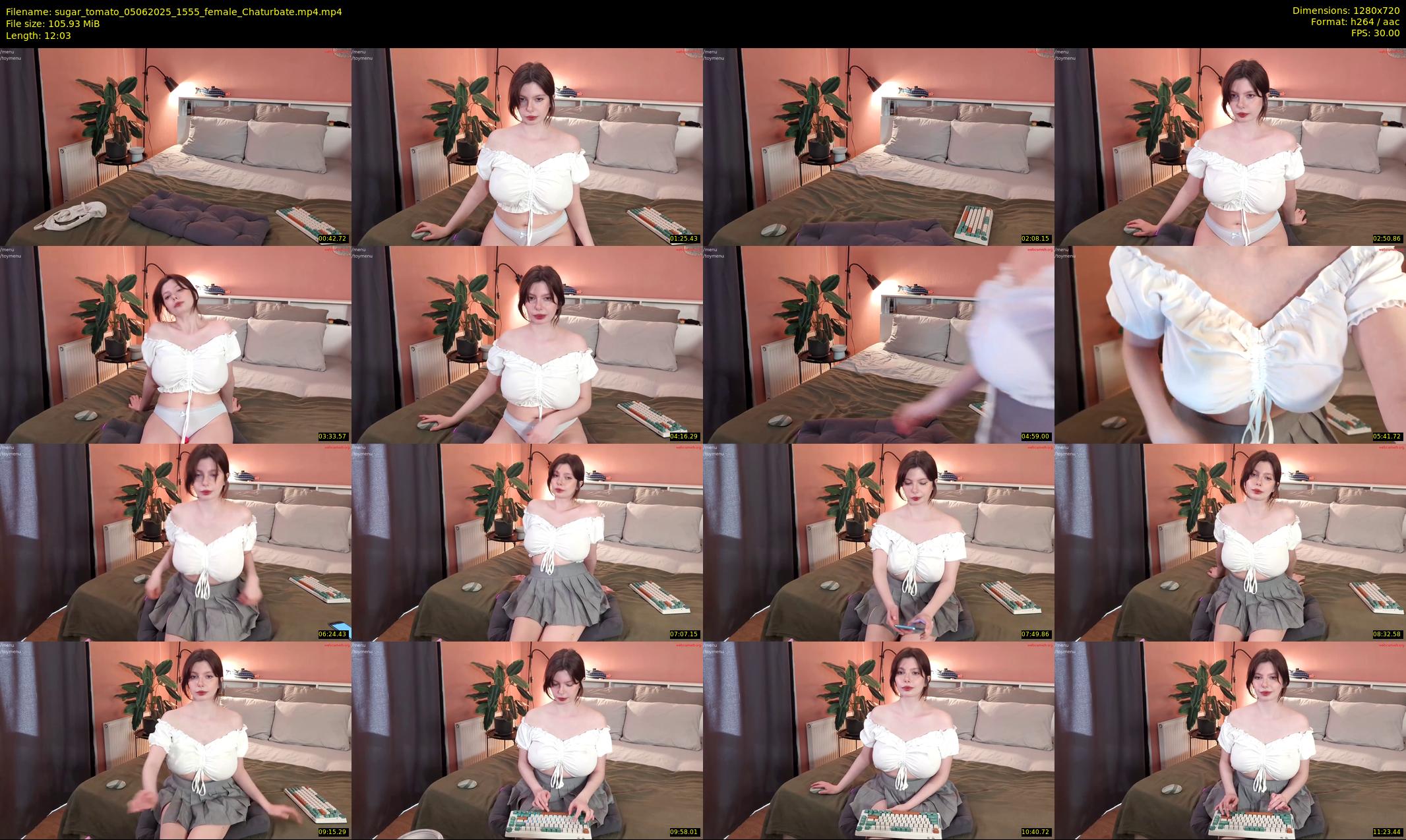 sugar_tomato — 13 minute Chaturbate female cam show recording, 720p, Jun 5, 2025