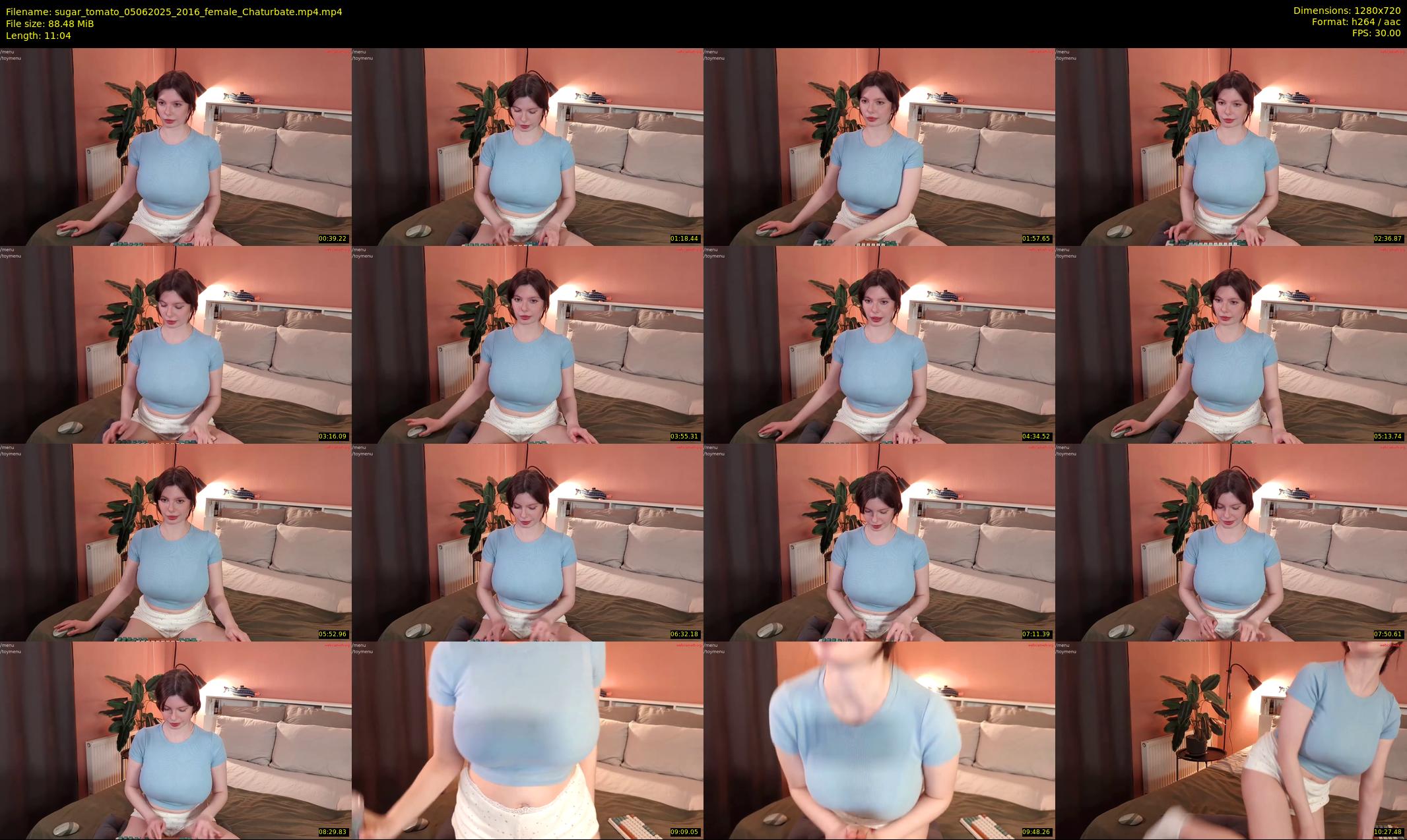 sugar_tomato — 12 minute Chaturbate female cam show recording, 720p, Jun 5, 2025