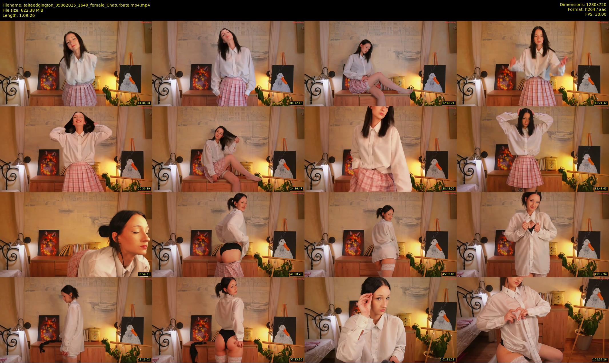 taiteedgington — 70 minute Chaturbate female cam show recording, 720p, Jun 5, 2025