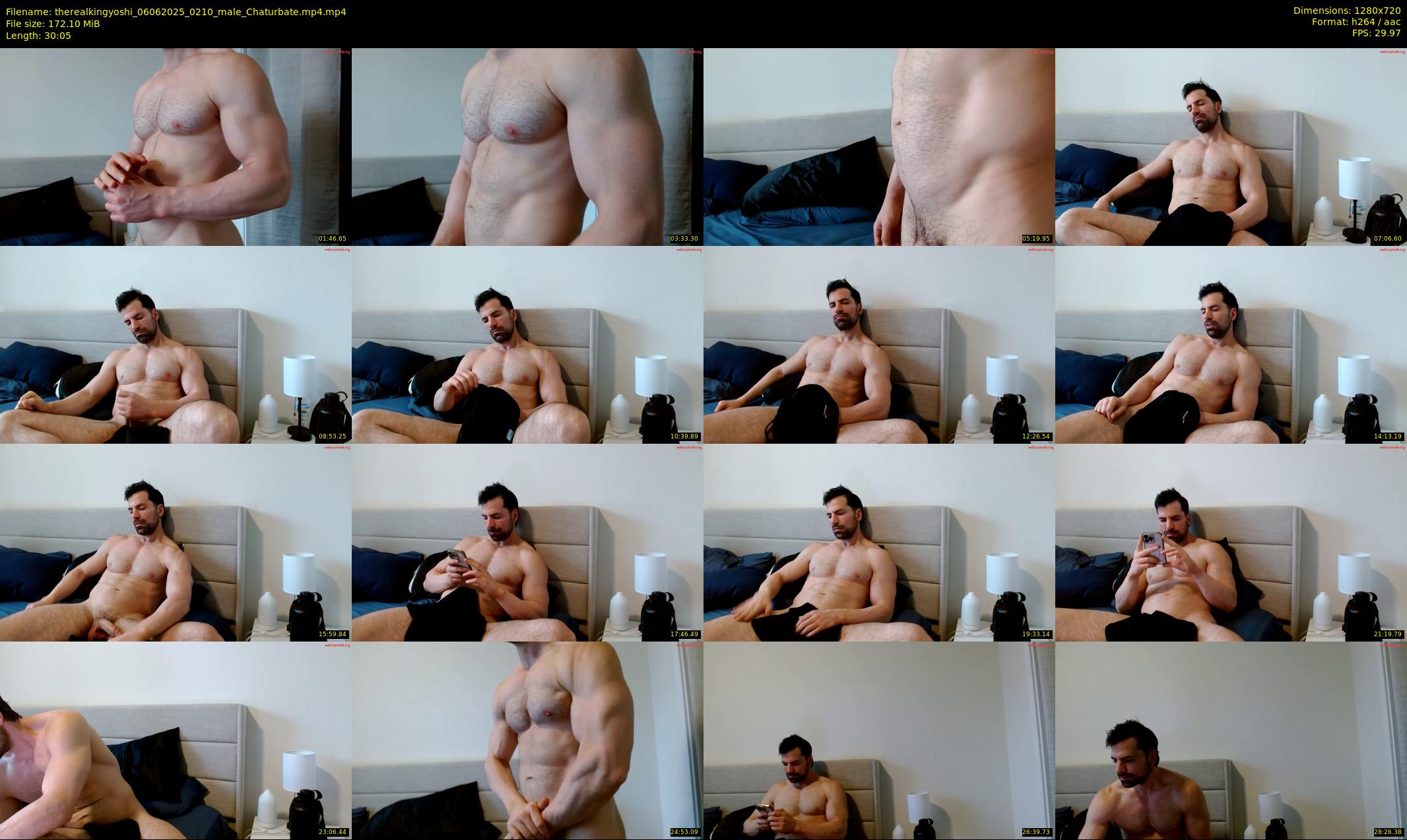 therealkingyoshi — 31 minute Chaturbate male cam show recording, 720p, Jun 6, 2025