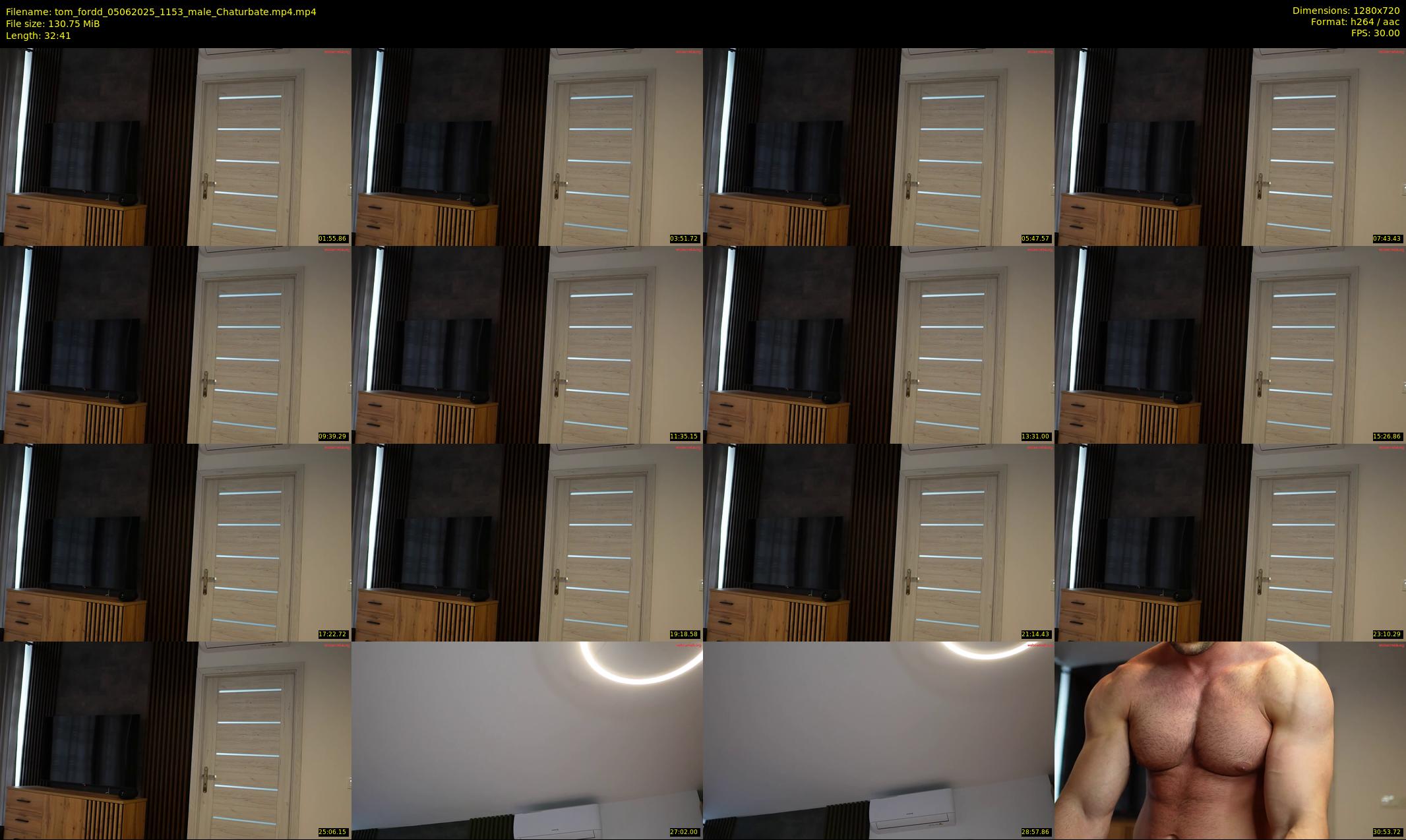 tom_fordd — 33 minute Chaturbate male cam show recording, 720p, Jun 5, 2025