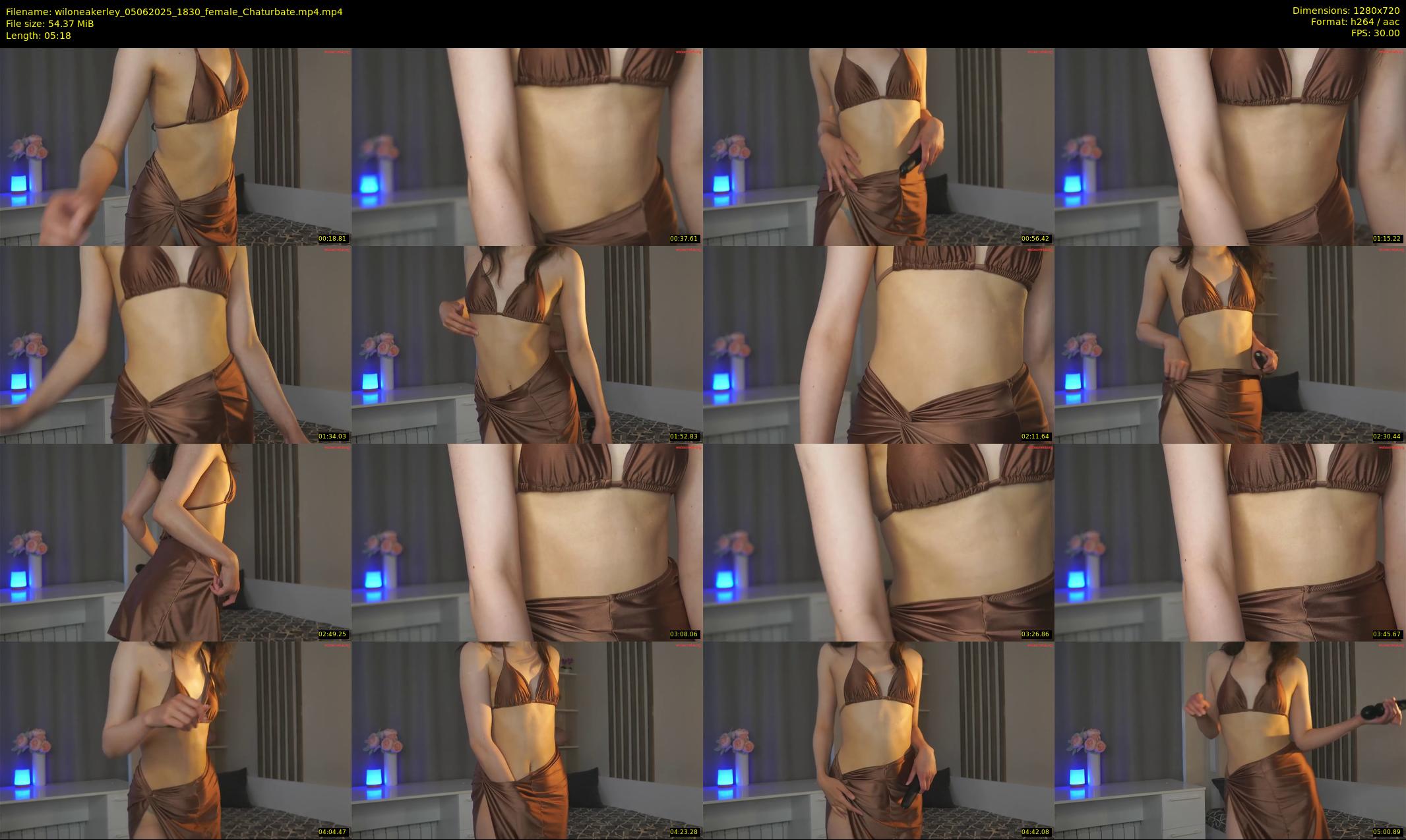 wiloneakerley — 6 minute Chaturbate female cam show recording, 720p, Jun 5, 2025