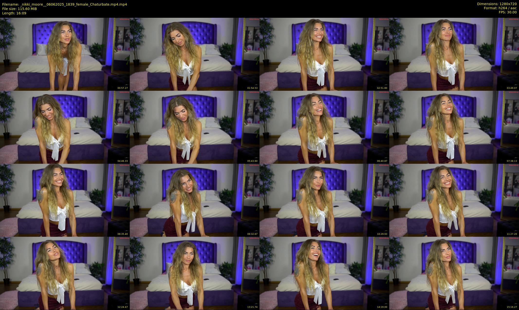 _nikki_moore_ — 17 minute Chaturbate female cam show recording, 720p, Jun 6, 2025