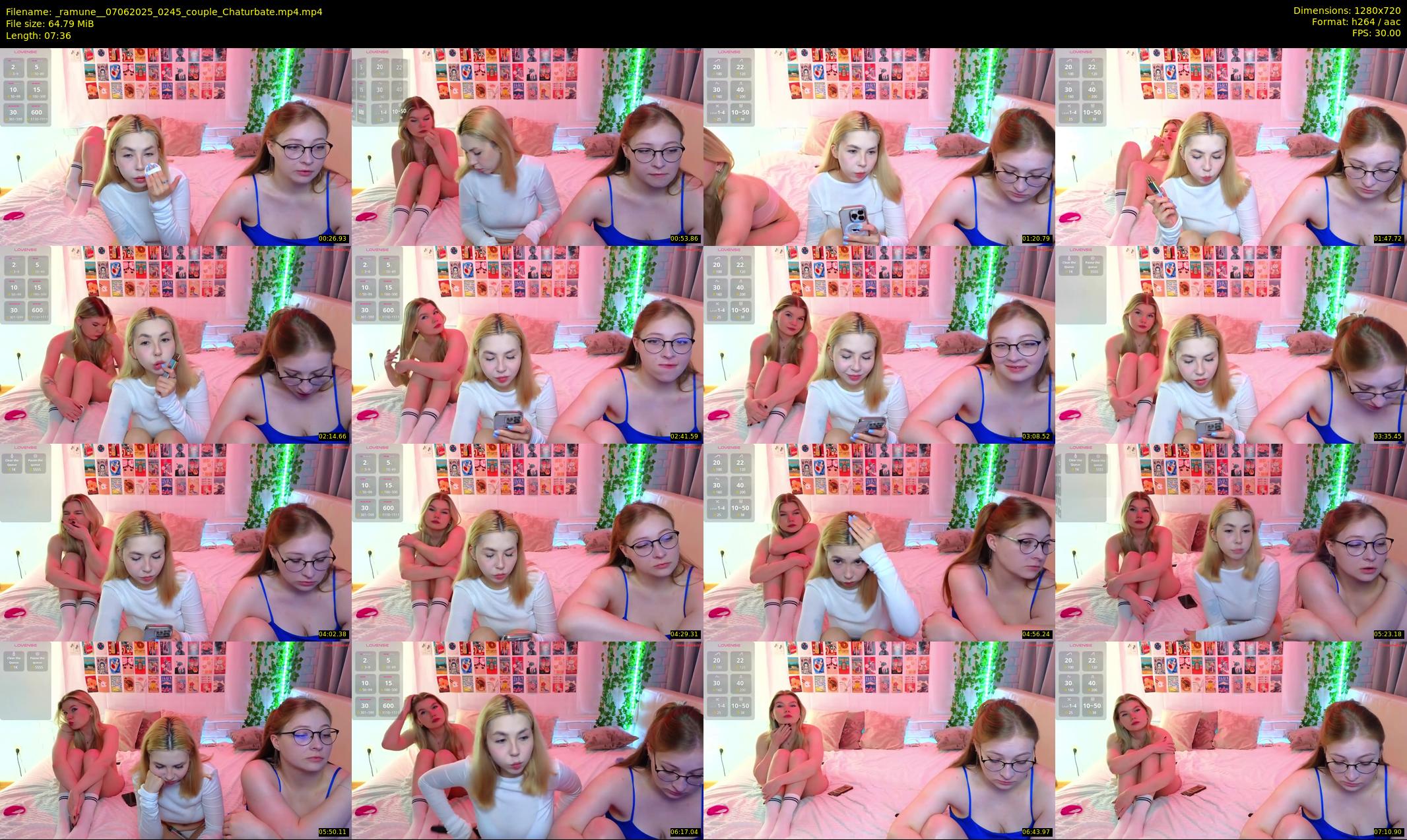 _ramune_ — 8 minute Chaturbate couple cam show recording, 720p, Jun 7, 2025