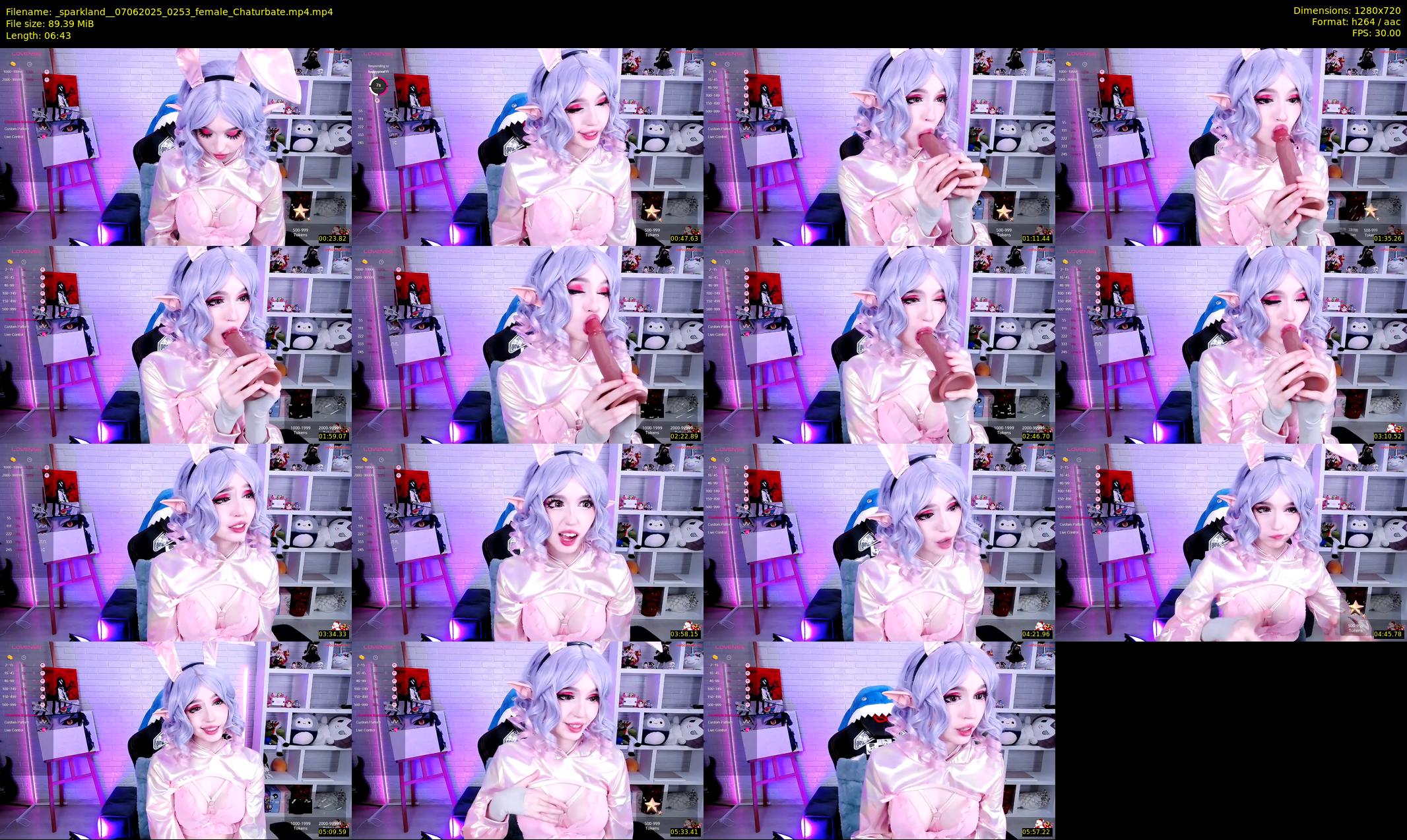 _sparkland_ — 7 minute Chaturbate female cam show recording, 720p, Jun 7, 2025