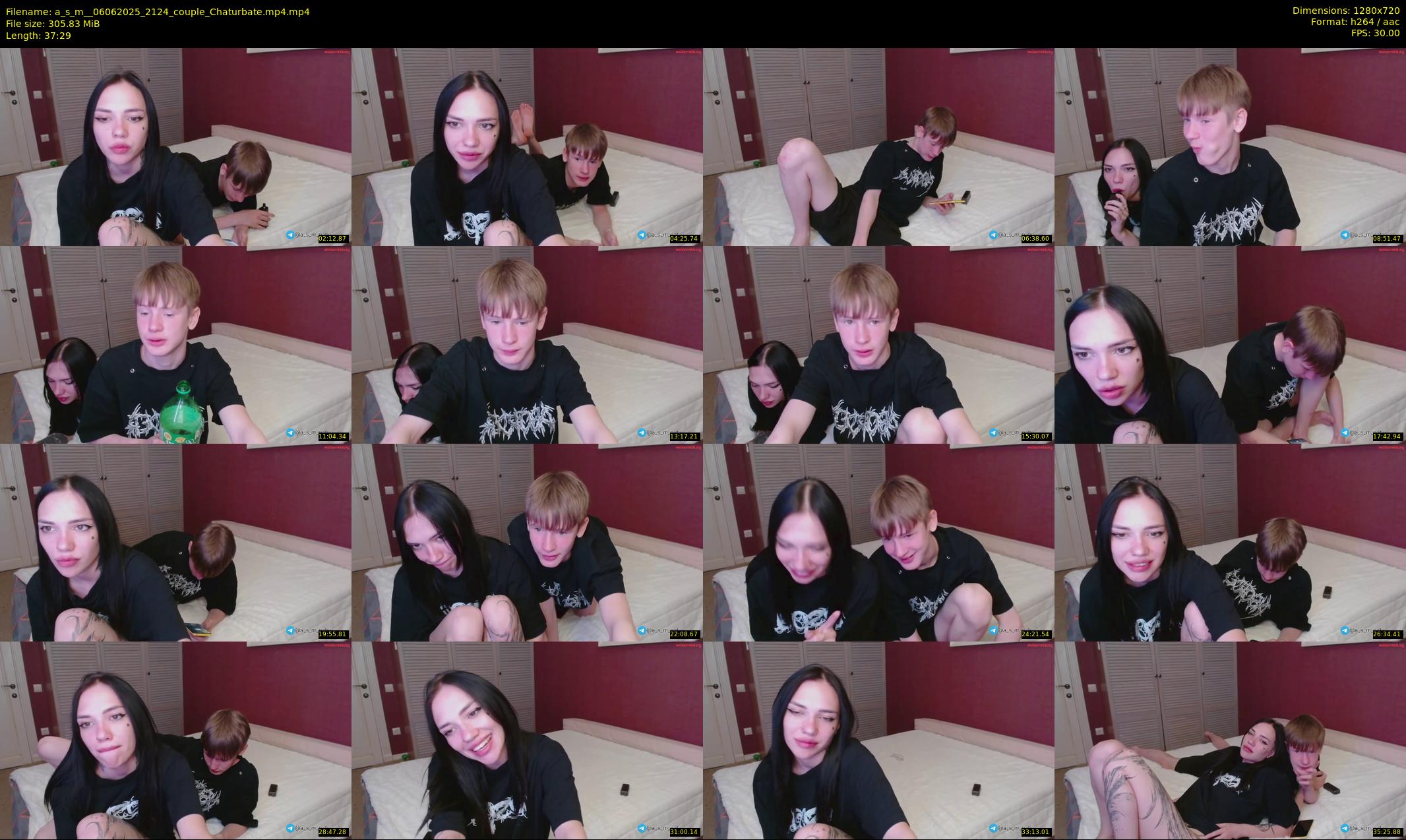a_s_m_ — 38 minute Chaturbate couple cam show recording, 720p, Jun 6, 2025