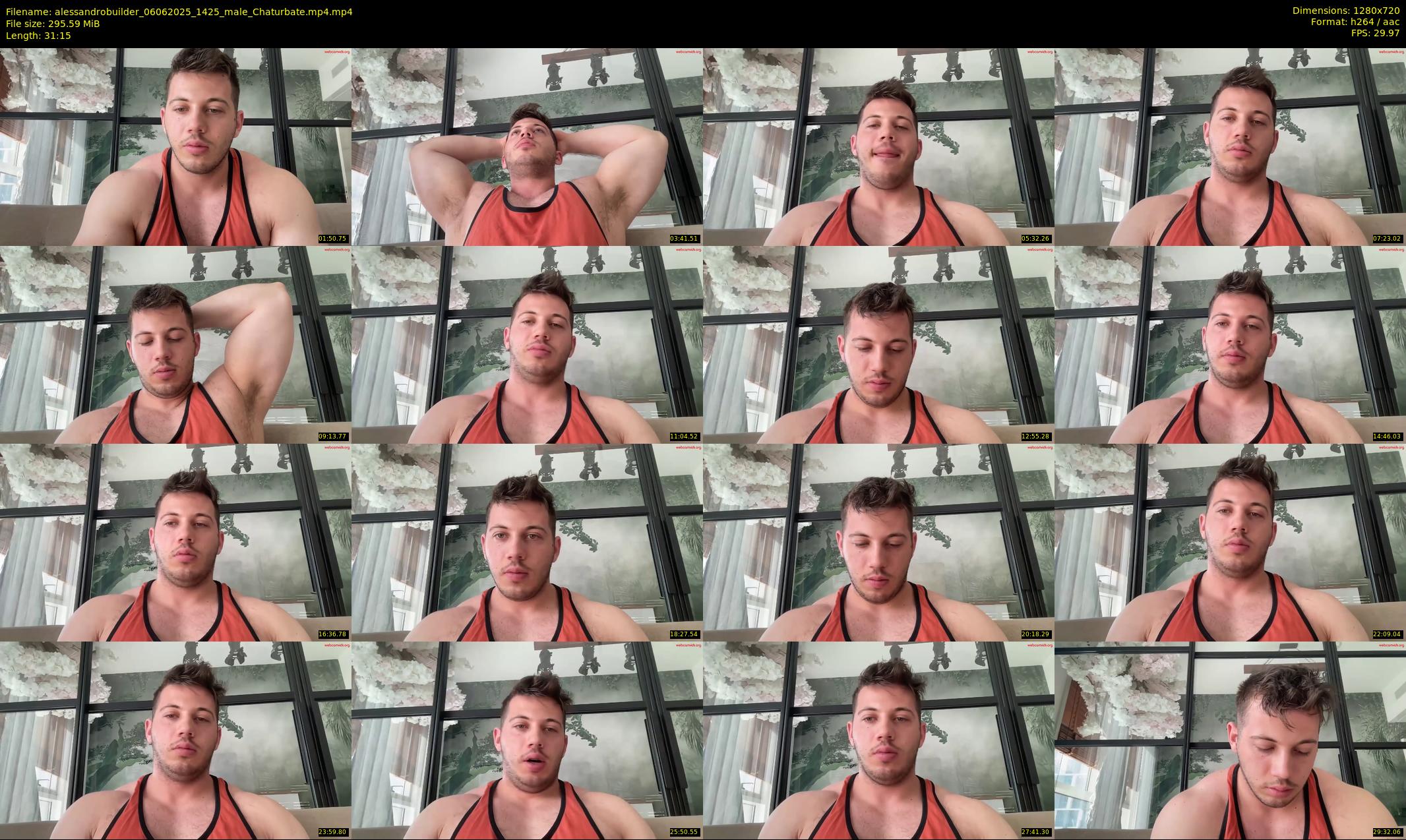 alessandrobuilder — 32 minute Chaturbate couple cam show recording, 720p, Jun 6, 2025
