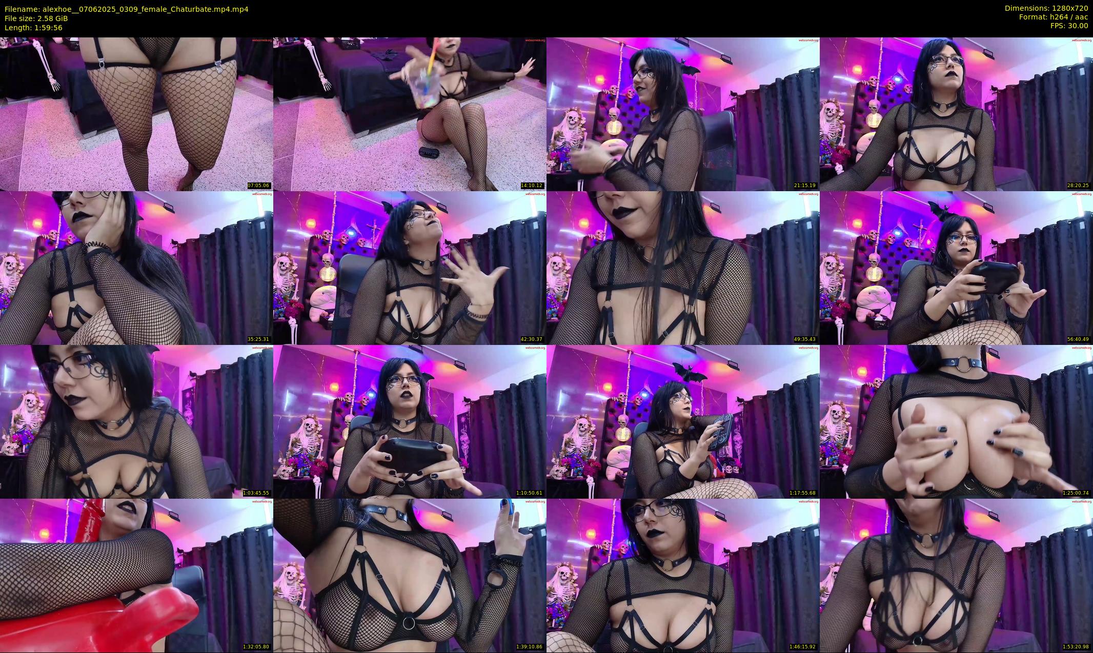 alexhoe_ — 120 minute Chaturbate female cam show recording, 720p, Jun 7, 2025