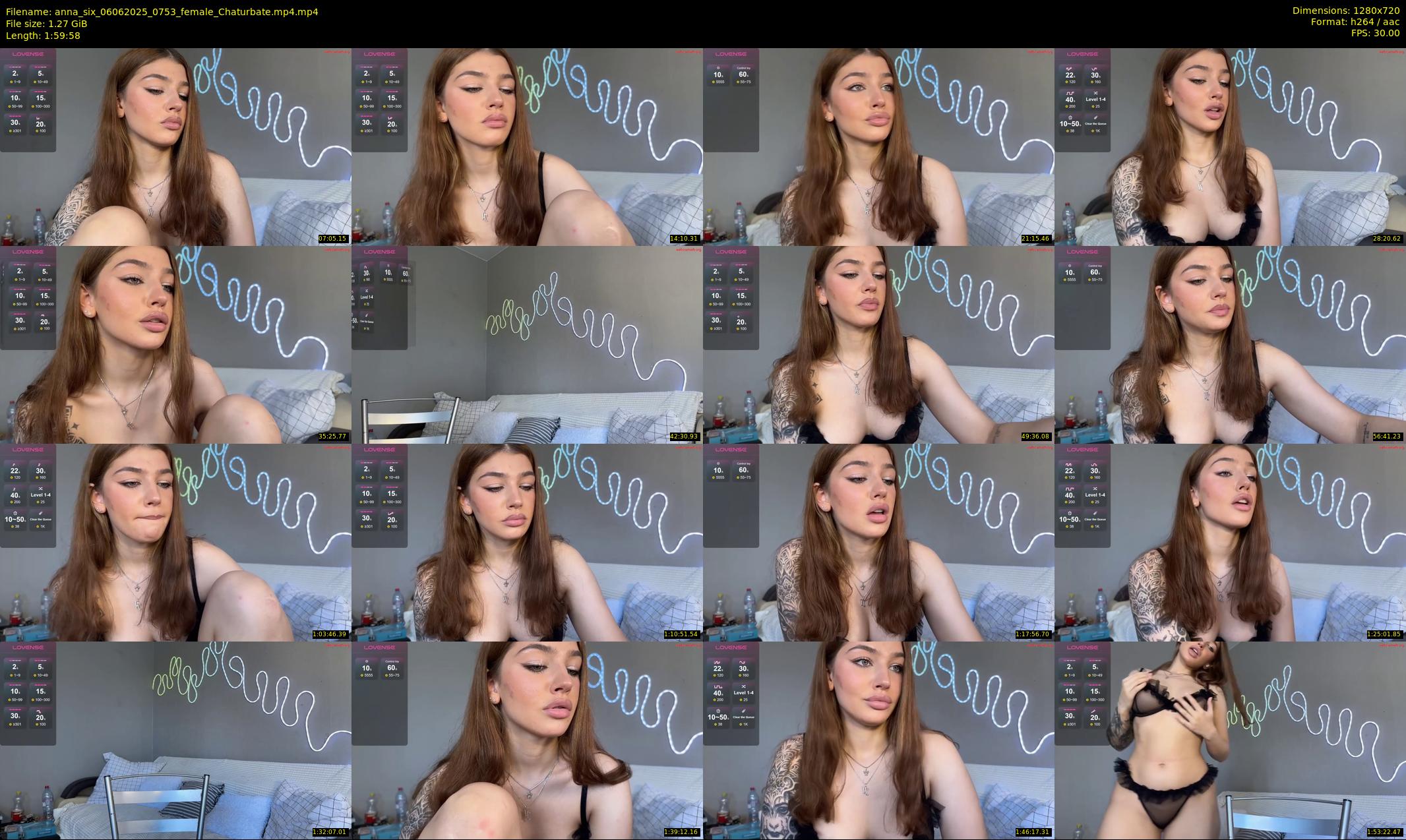 anna_six — 120 minute Chaturbate female cam show recording, 720p, Jun 6, 2025
