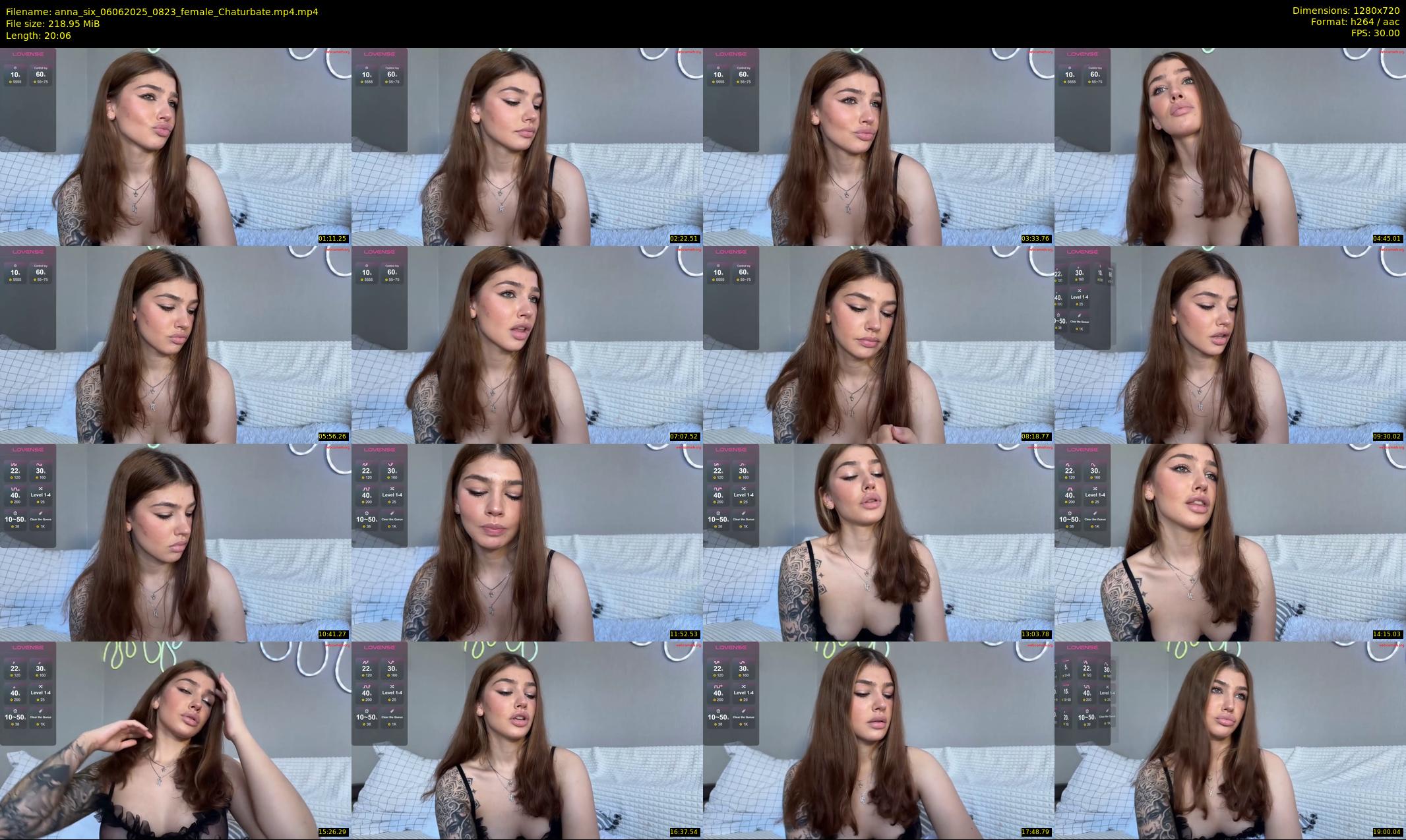 anna_six — 21 minute Chaturbate female cam show recording, 720p, Jun 6, 2025