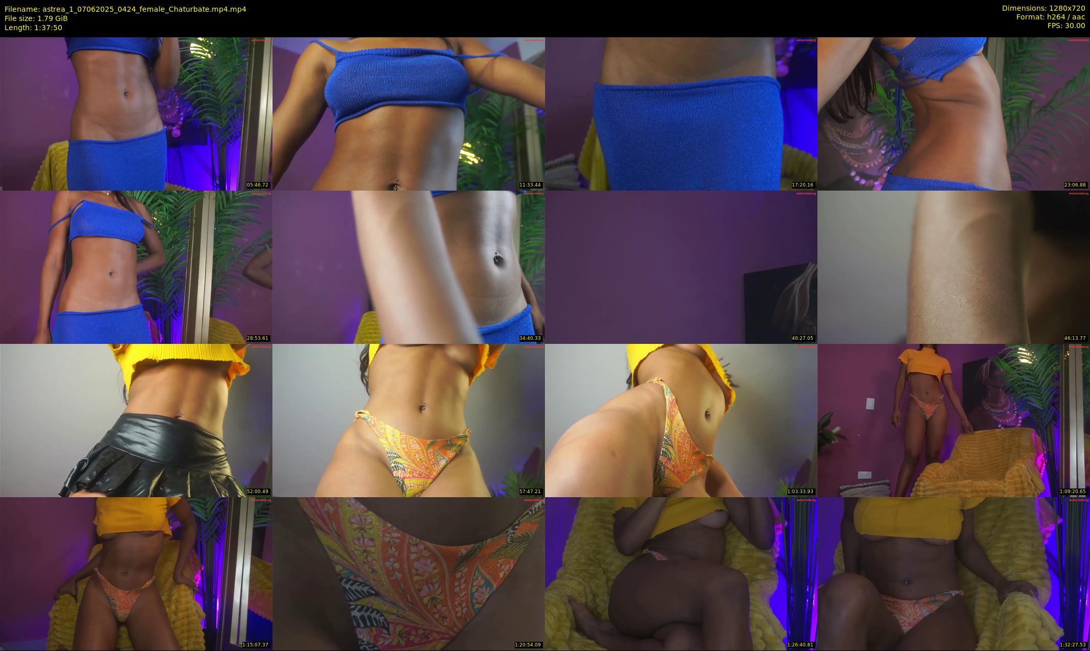 astrea_1 — 98 minute Chaturbate female cam show recording, 720p, Jun 7, 2025