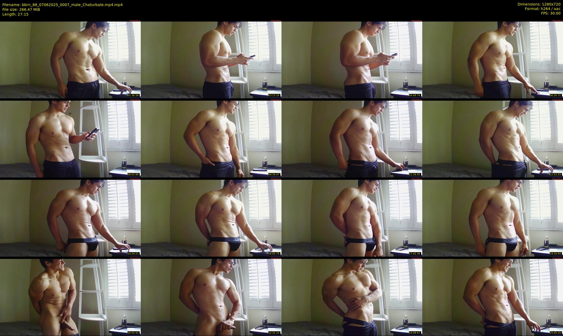 bbrn_88 — 28 minute Chaturbate male cam show recording, 720p, Jun 7, 2025