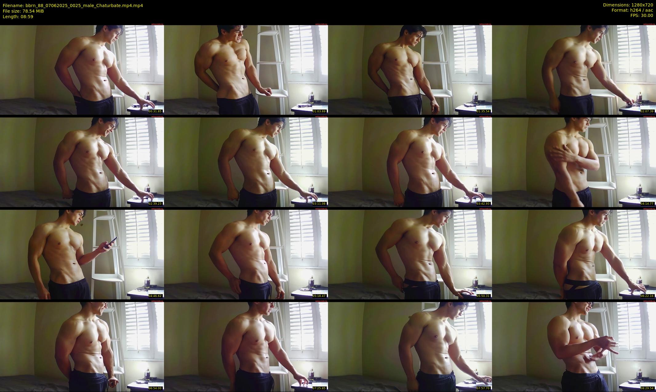 bbrn_88 — 9 minute Chaturbate male cam show recording, 720p, Jun 7, 2025