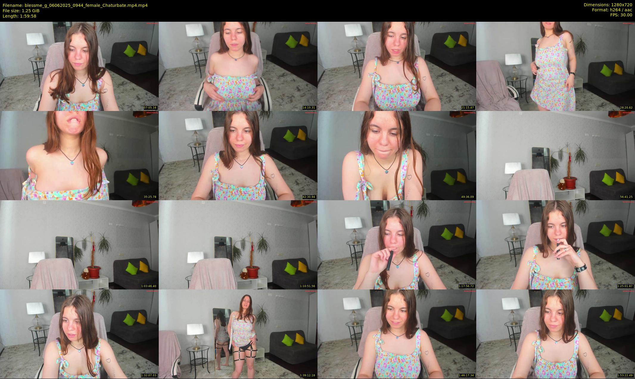 blessme_g — 120 minute Chaturbate female cam show recording, 720p, Jun 6, 2025