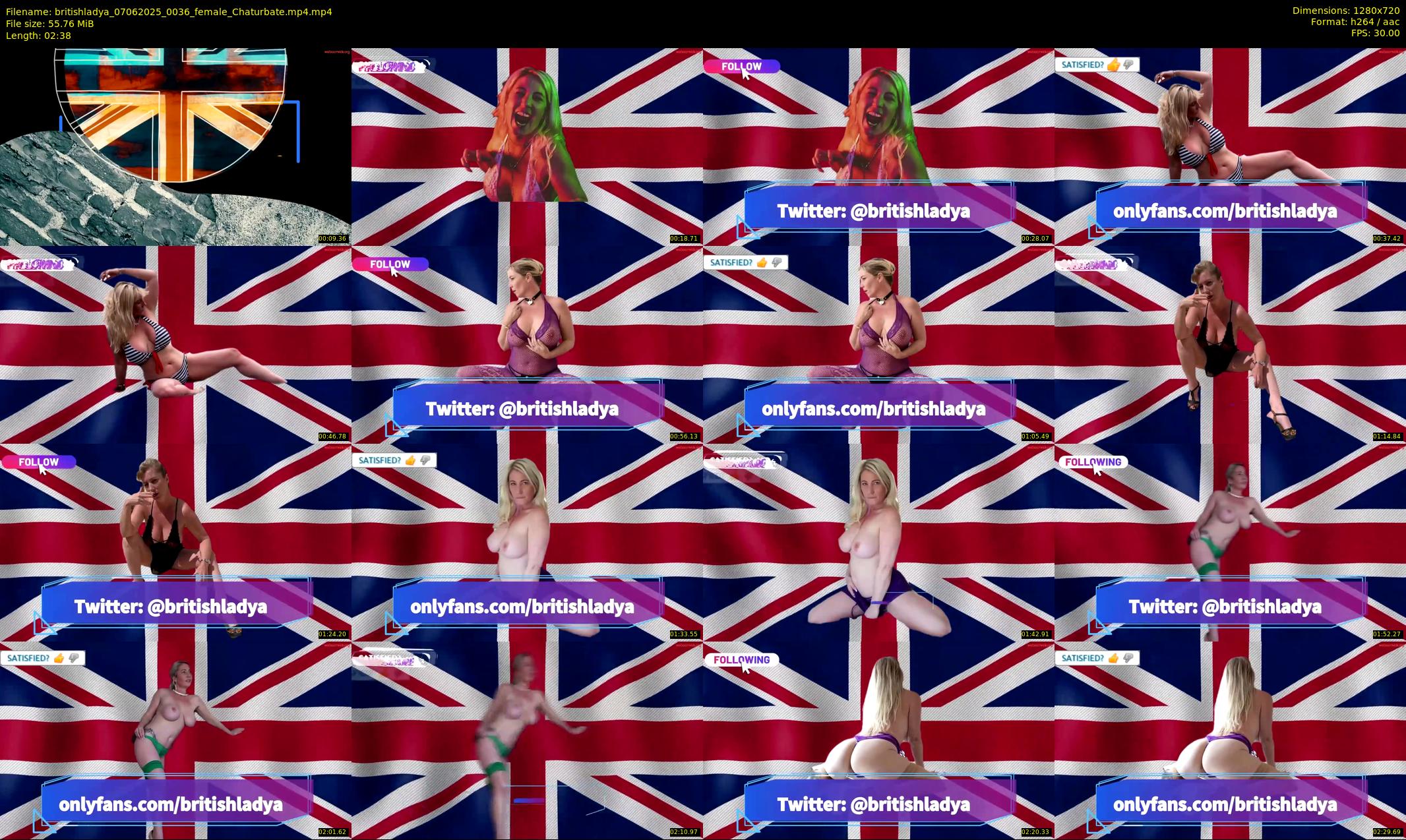 britishladya — 3 minute Chaturbate female cam show recording, 720p, Jun 7, 2025