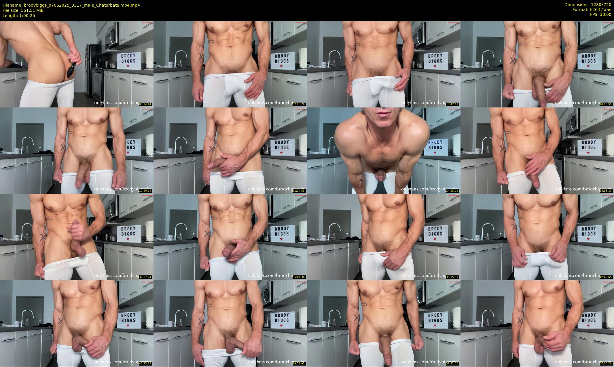 brodybiggs — 61 minute Chaturbate male cam show recording, 720p, Jun 7, 2025
