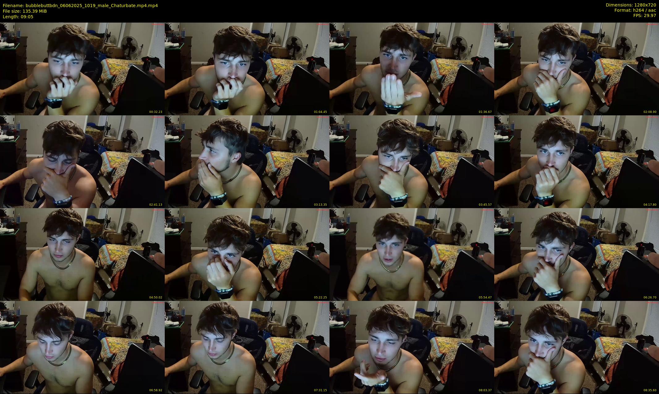 bubblebuttbdn — 10 minute Chaturbate male cam show recording, 720p, Jun 6, 2025