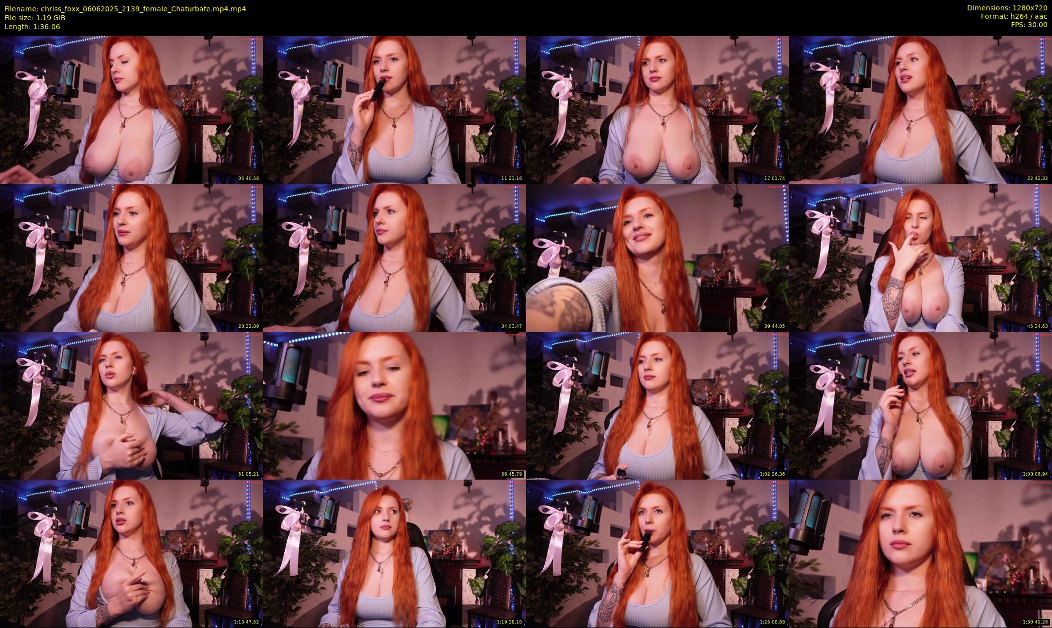 chriss_foxx — 97 minute Chaturbate female cam show recording, 720p, Jun 6, 2025