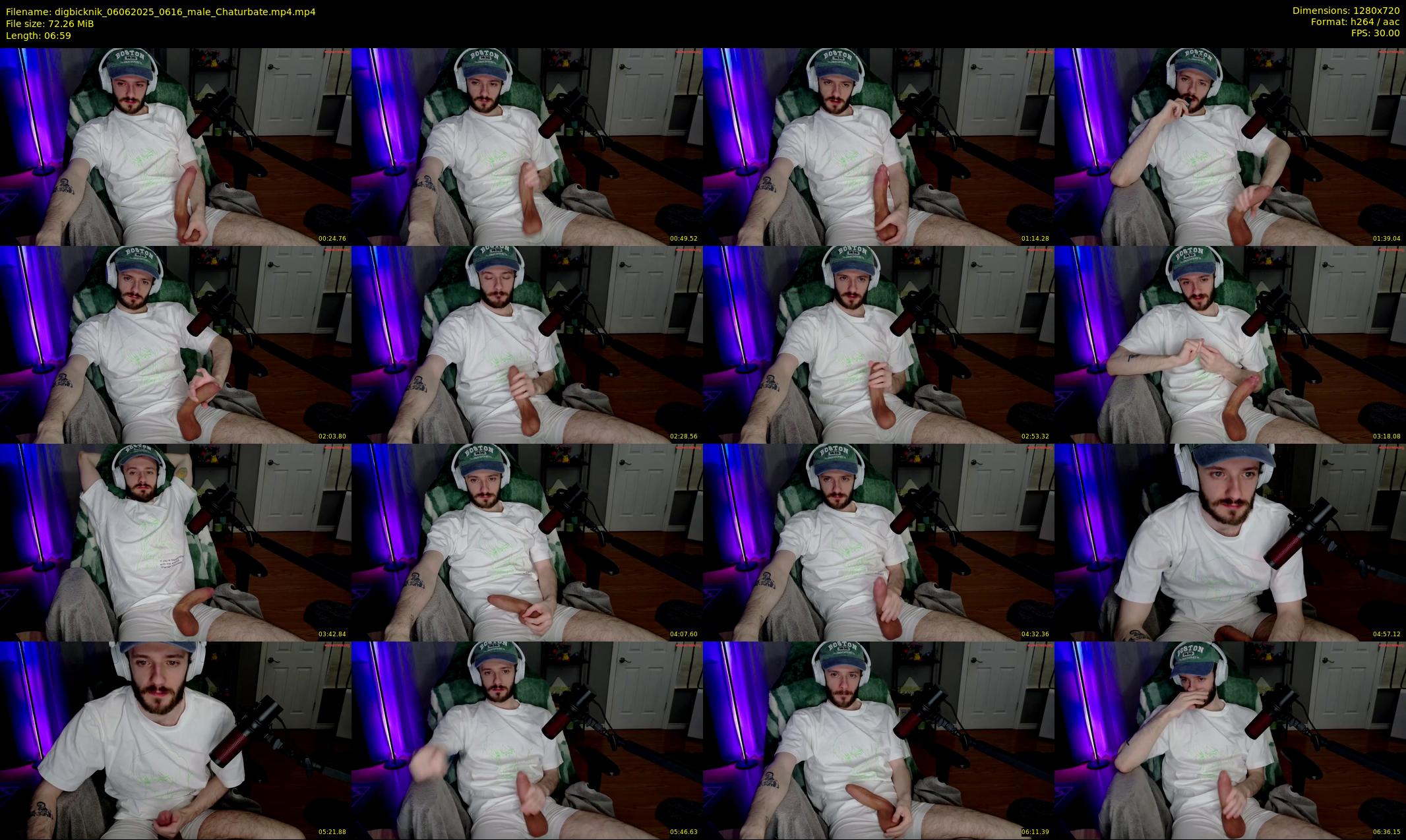 digbicknik — 7 minute Chaturbate male cam show recording, 720p, Jun 6, 2025
