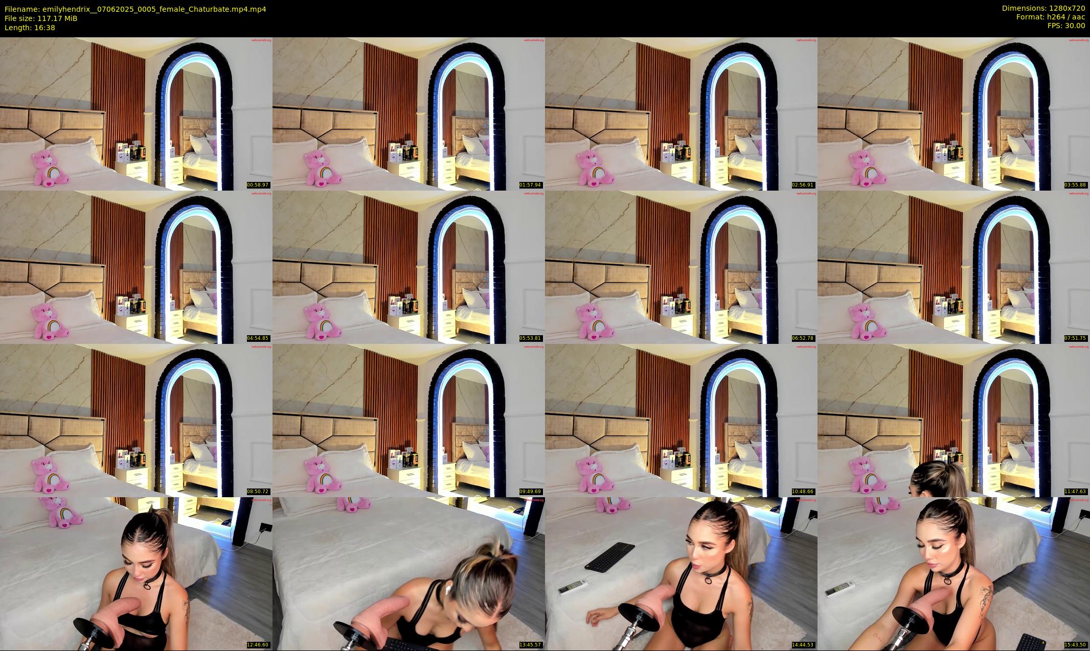 emilyhendrix_ — 17 minute Chaturbate couple cam show recording, 720p, Jun 7, 2025