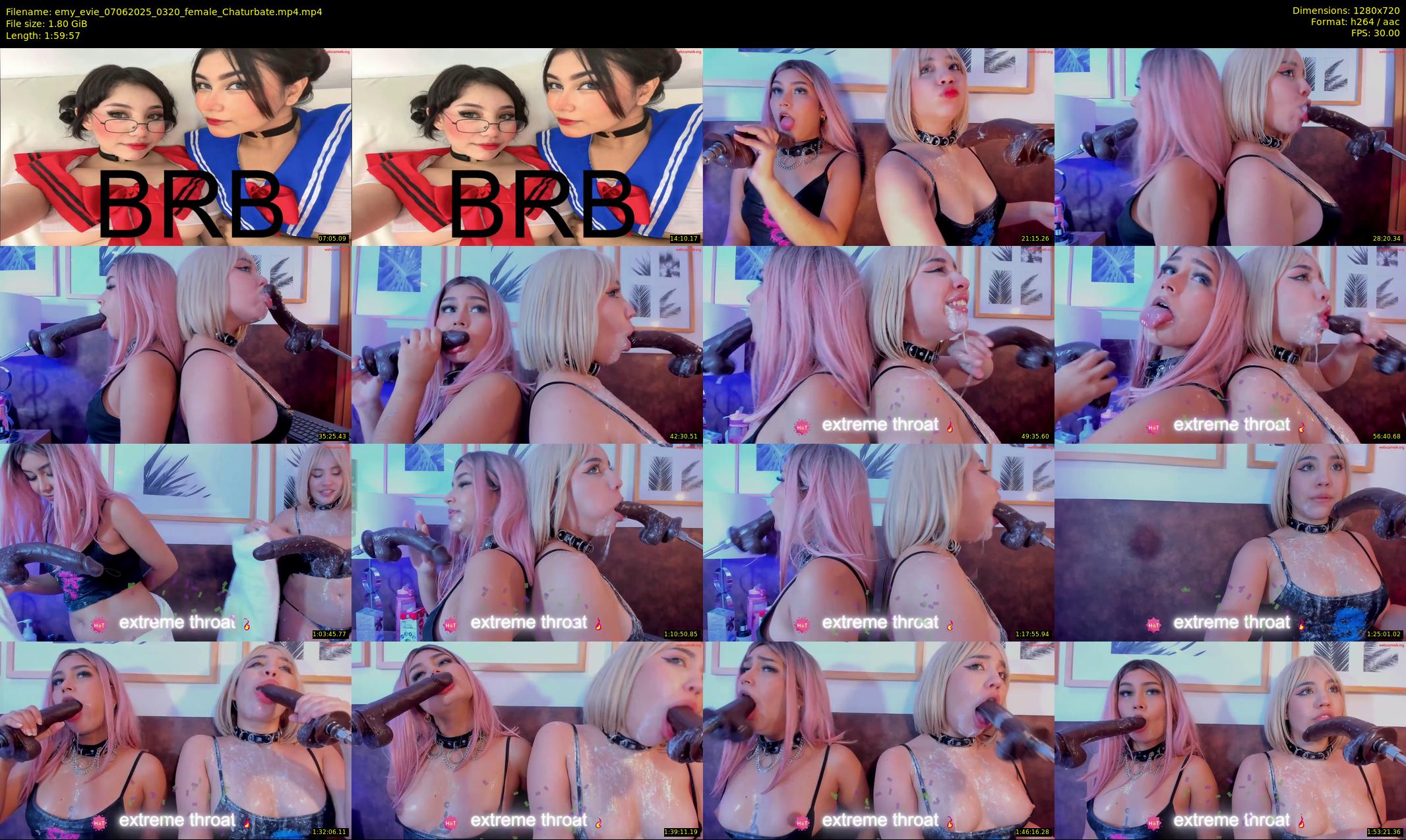 emy_evie — 120 minute Chaturbate female cam show recording, 720p, Jun 7, 2025