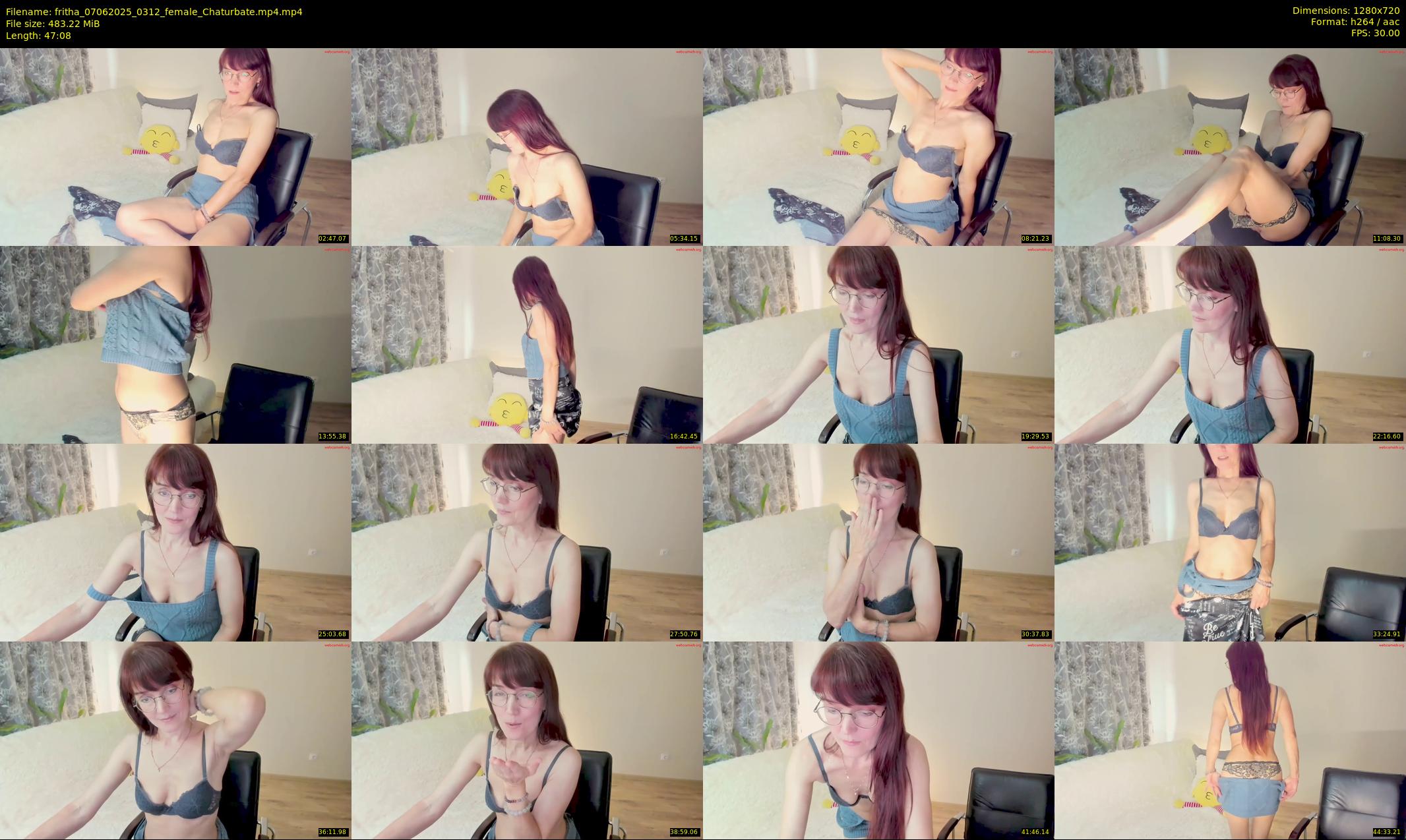 fritha — 48 minute Chaturbate female cam show recording, 720p, Jun 7, 2025