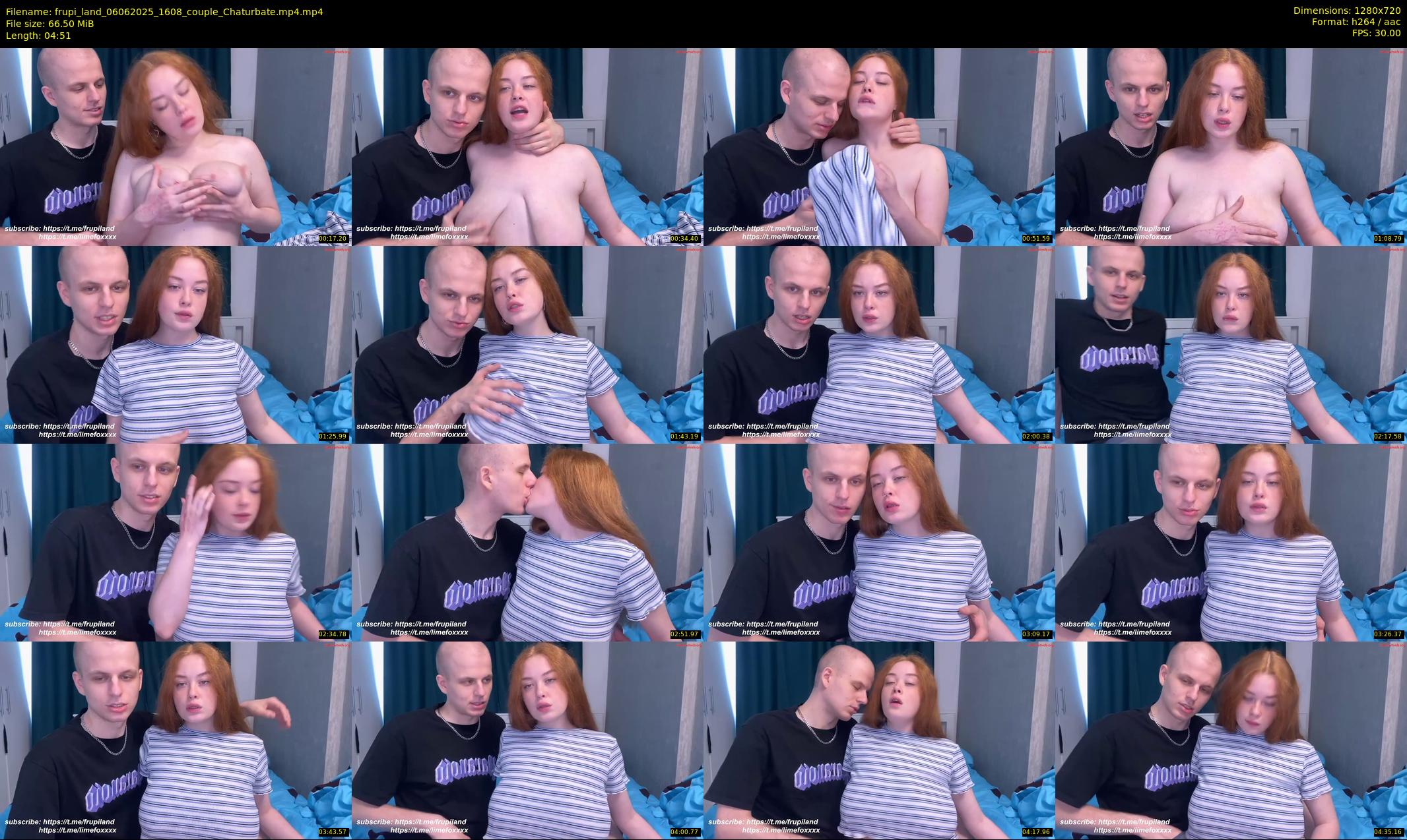frupi_land — 5 minute Chaturbate couple cam show recording, 720p, Jun 6, 2025