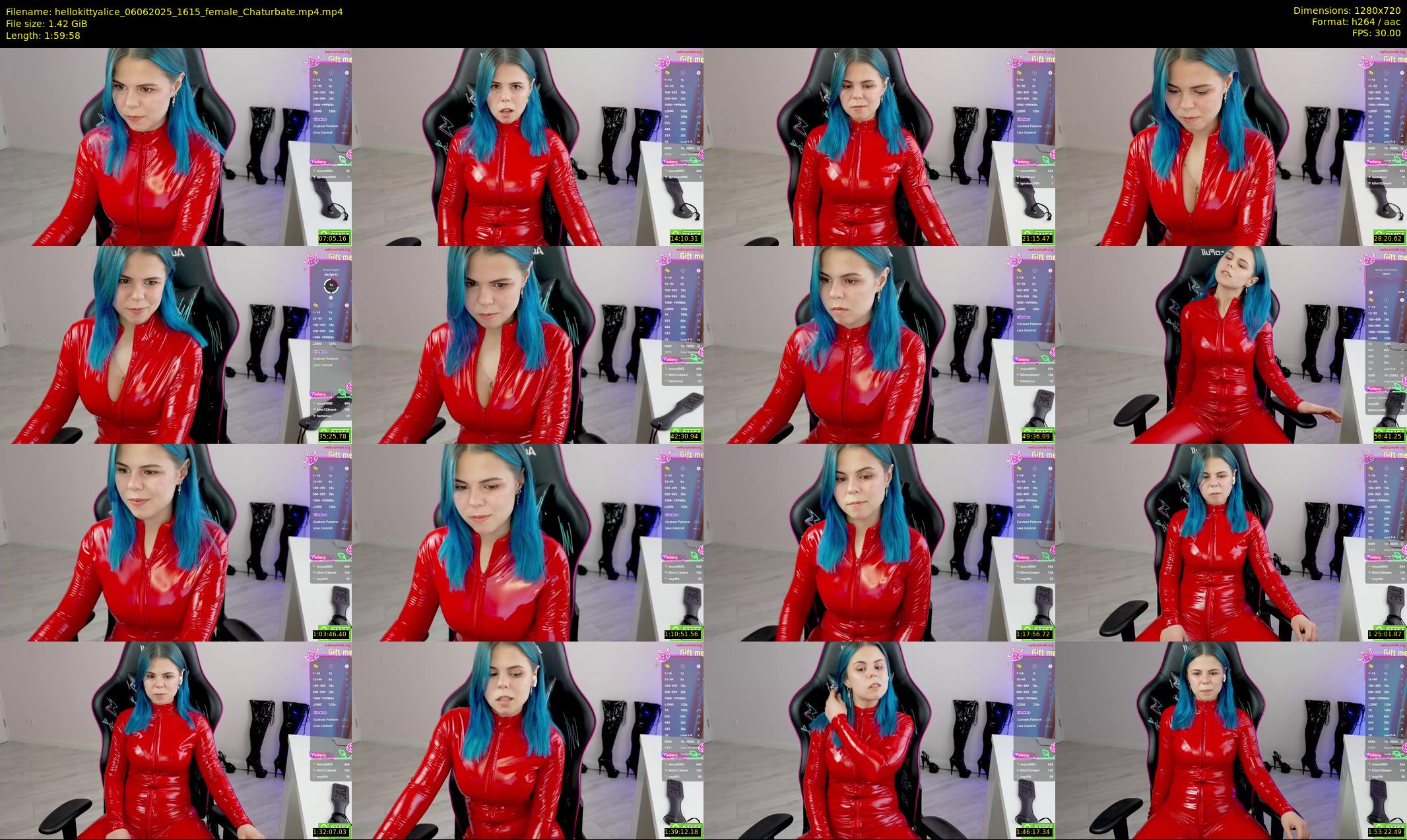 hellokittyalice — 120 minute Chaturbate female cam show recording, 720p, Jun 6, 2025
