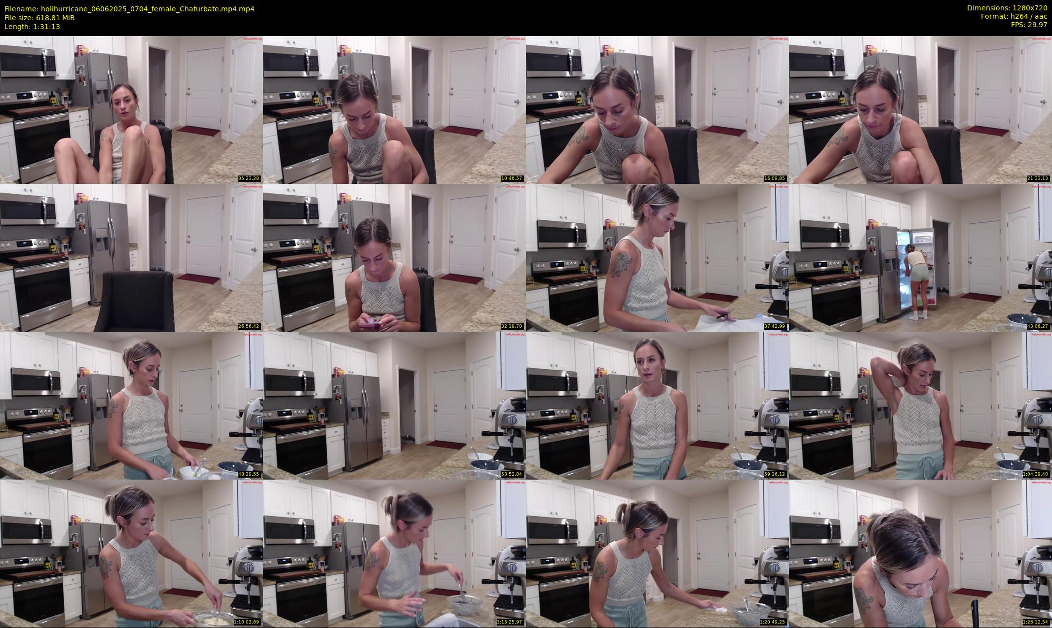 holihurricane — 92 minute Chaturbate female cam show recording, 720p, Jun 6, 2025