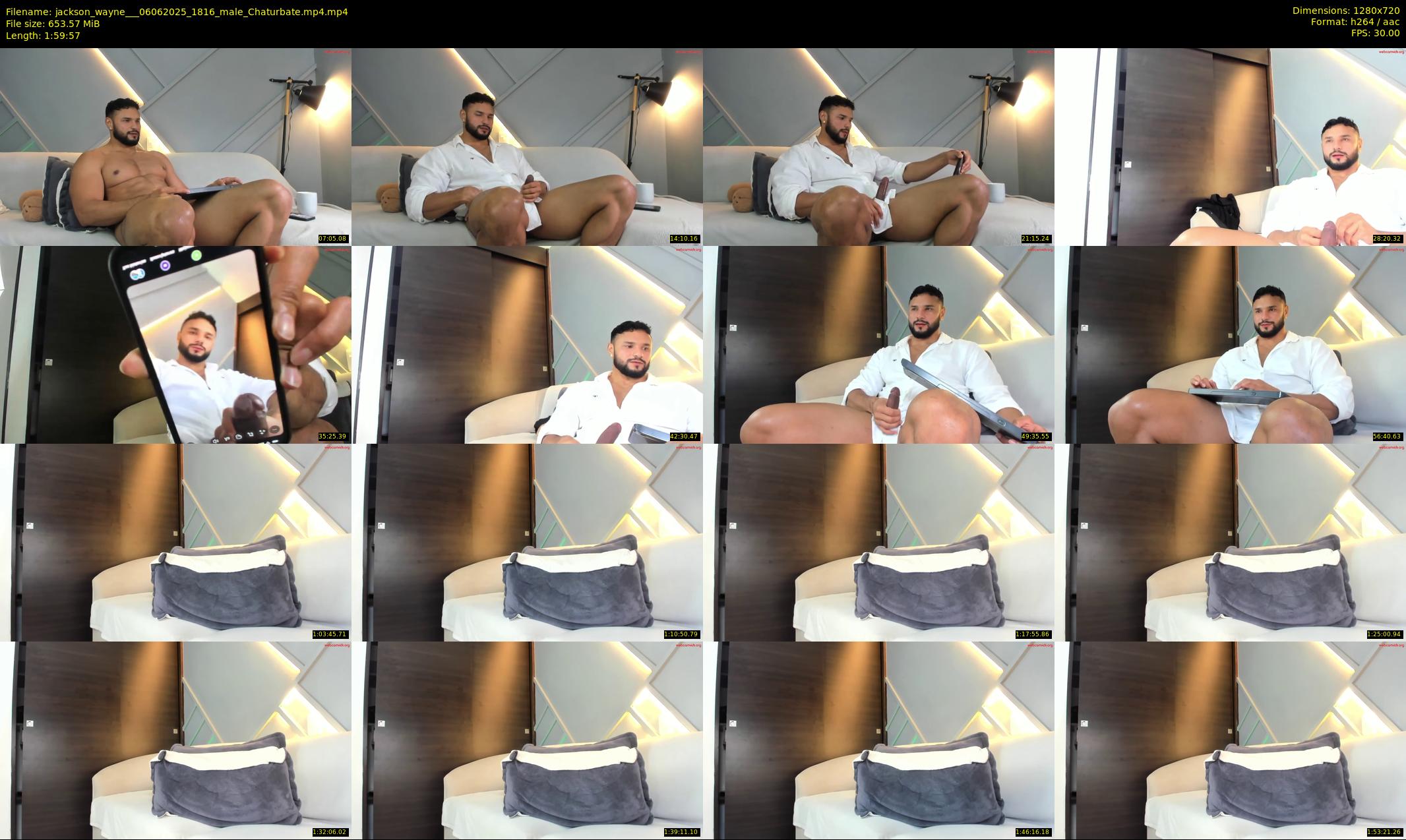 jackson_wayne__ — 120 minute Chaturbate male cam show recording, 720p, Jun 6, 2025