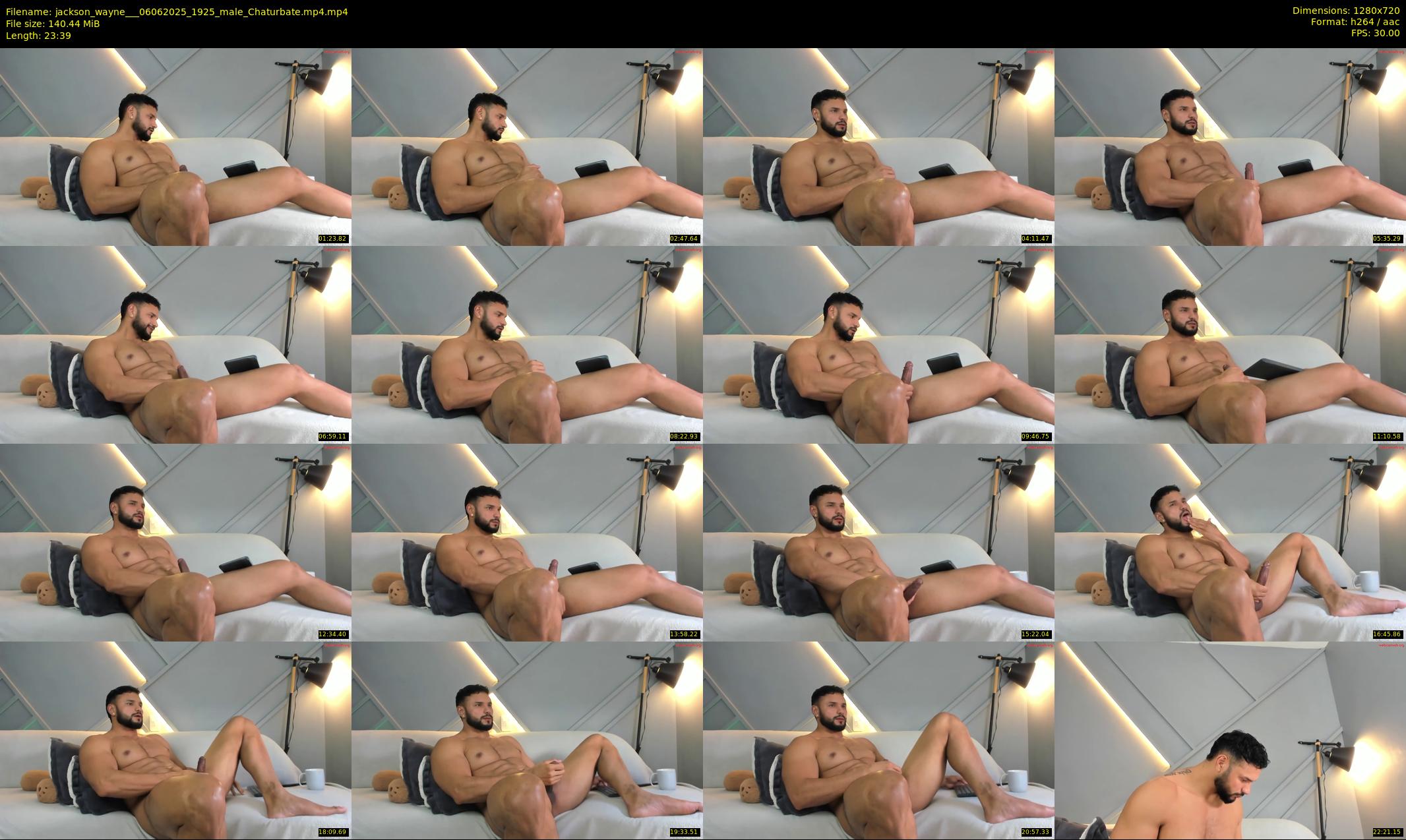 jackson_wayne__ — 24 minute Chaturbate male cam show recording, 720p, Jun 6, 2025