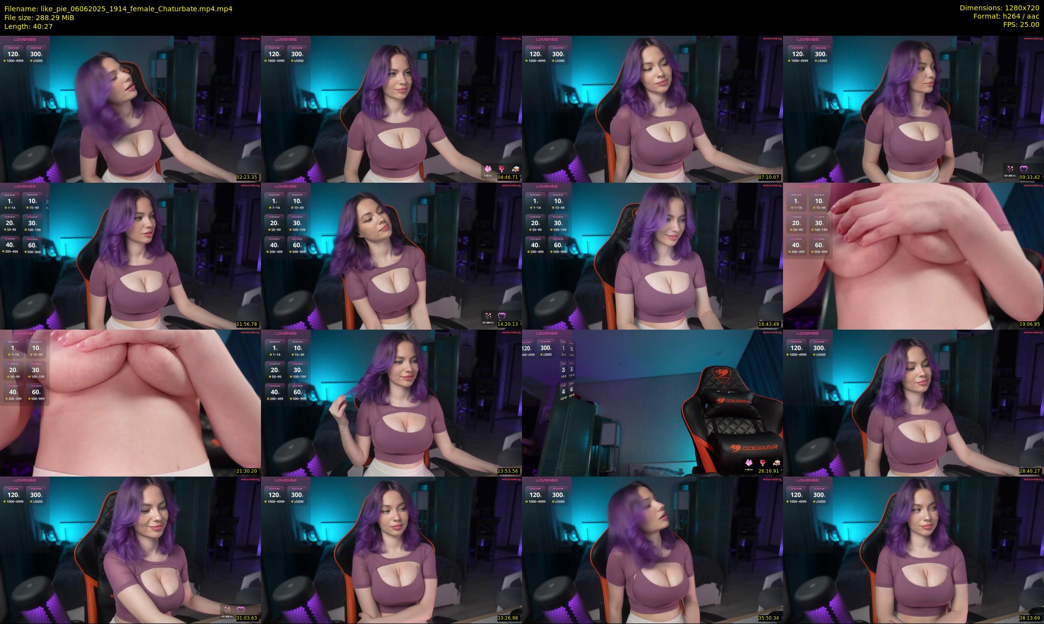 like_pie — 41 minute Chaturbate couple cam show recording, 720p, Jun 6, 2025