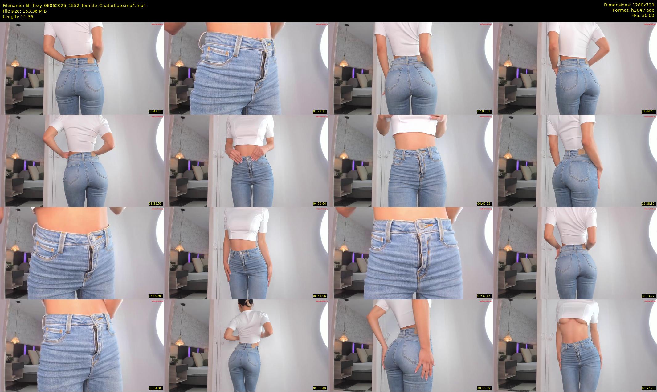 lili_foxy — 12 minute Chaturbate female cam show recording, 720p, Jun 6, 2025