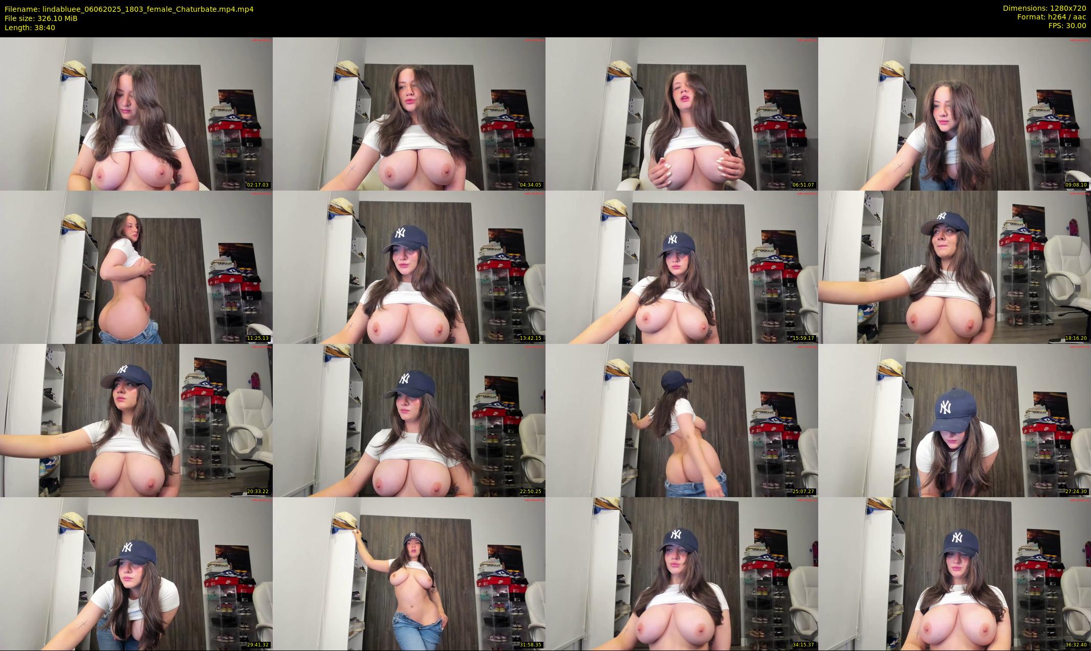 lindabluee — 39 minute Chaturbate female cam show recording, 720p, Jun 6, 2025