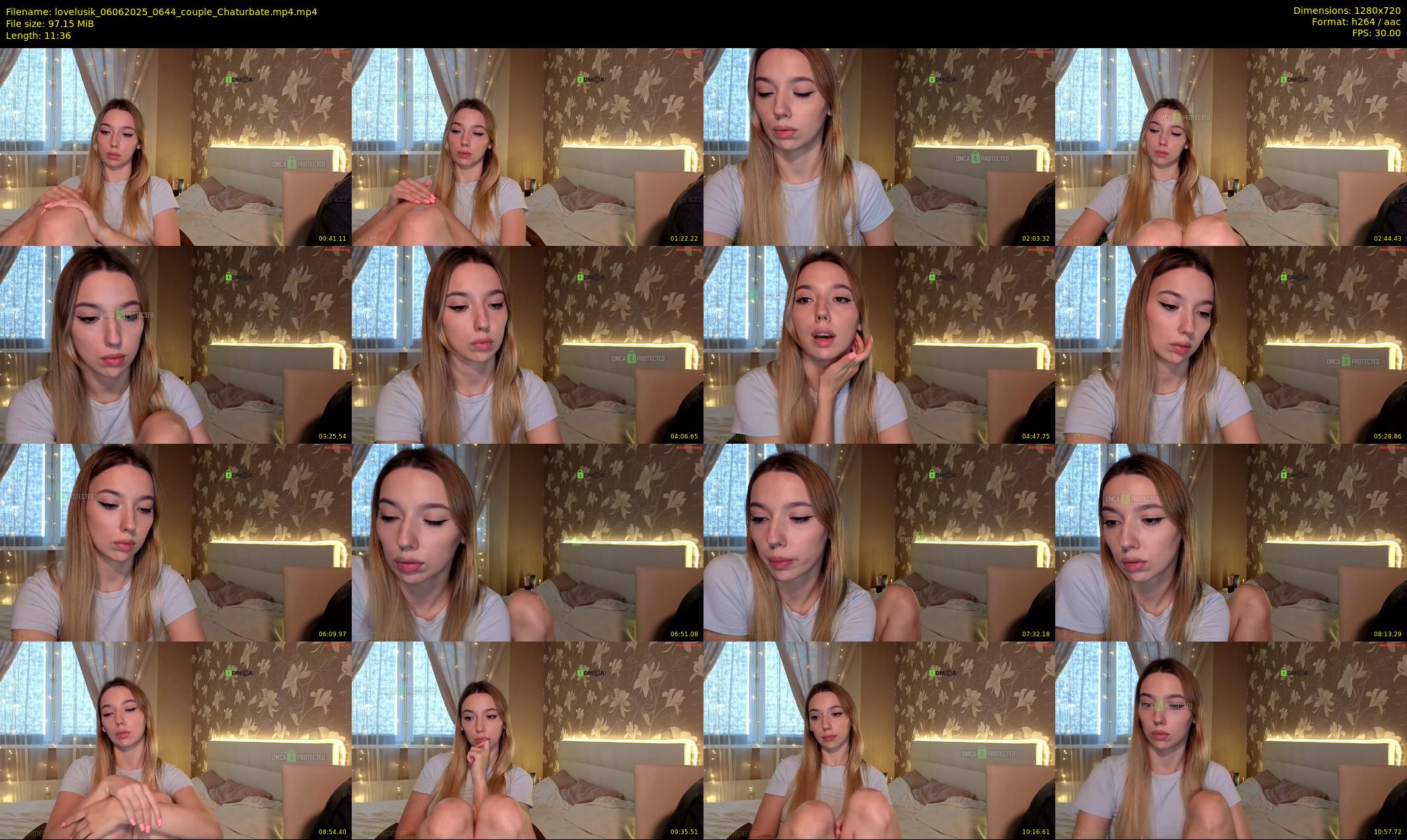 lovelusik — 12 minute Chaturbate couple cam show recording, 720p, Jun 6, 2025