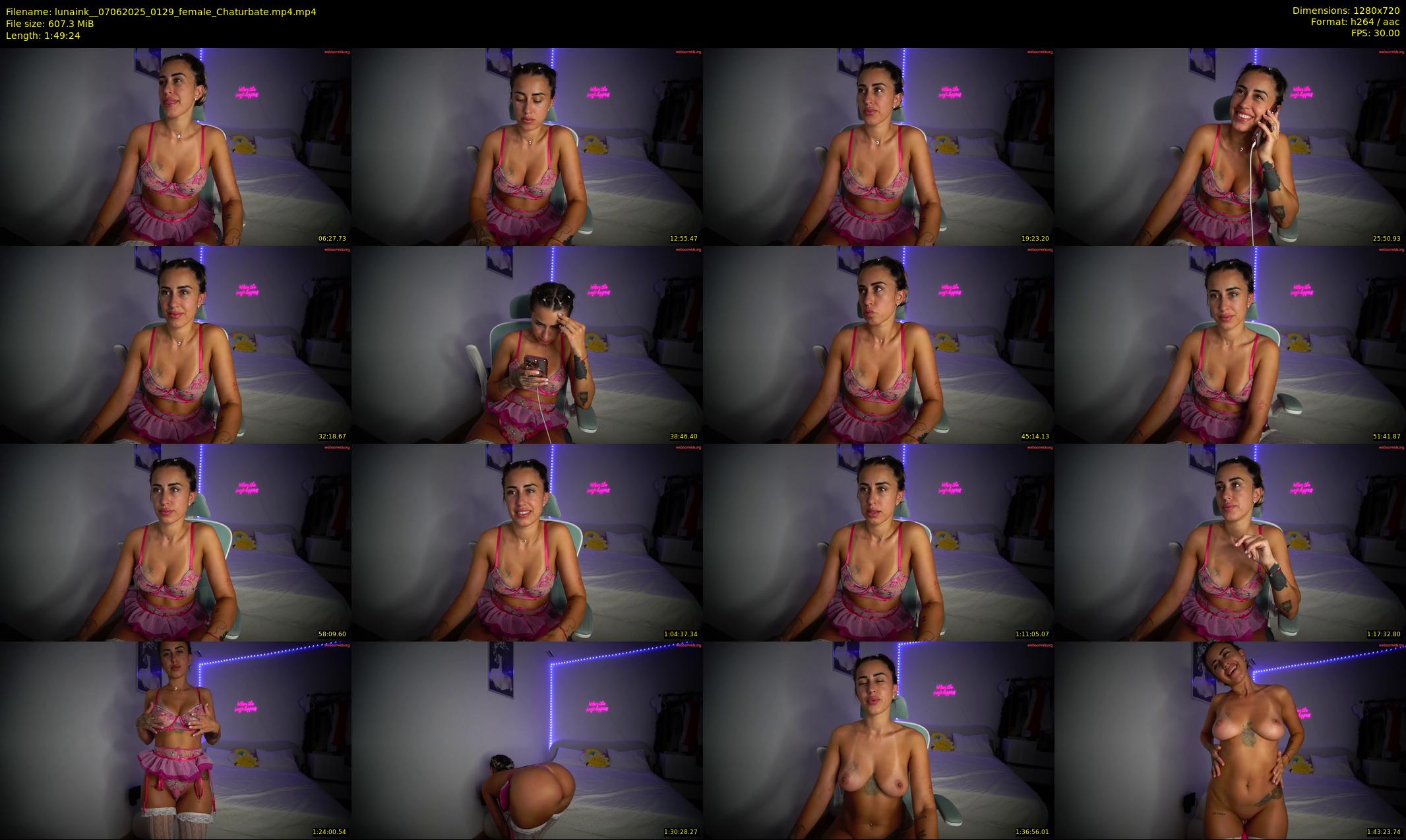 lunaink_ — 110 minute Chaturbate female cam show recording, 720p, Jun 7, 2025