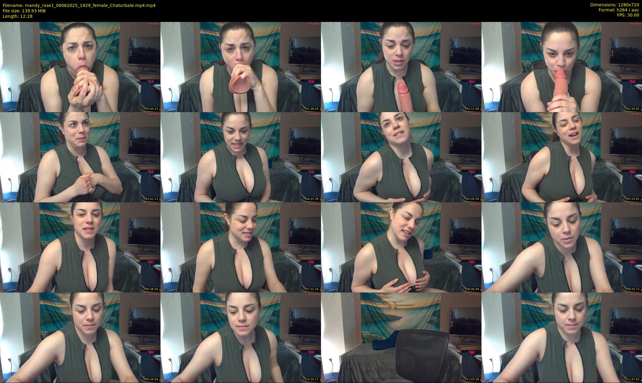 mandy_rose1 — 13 minute Chaturbate female cam show recording, 720p, Jun 6, 2025