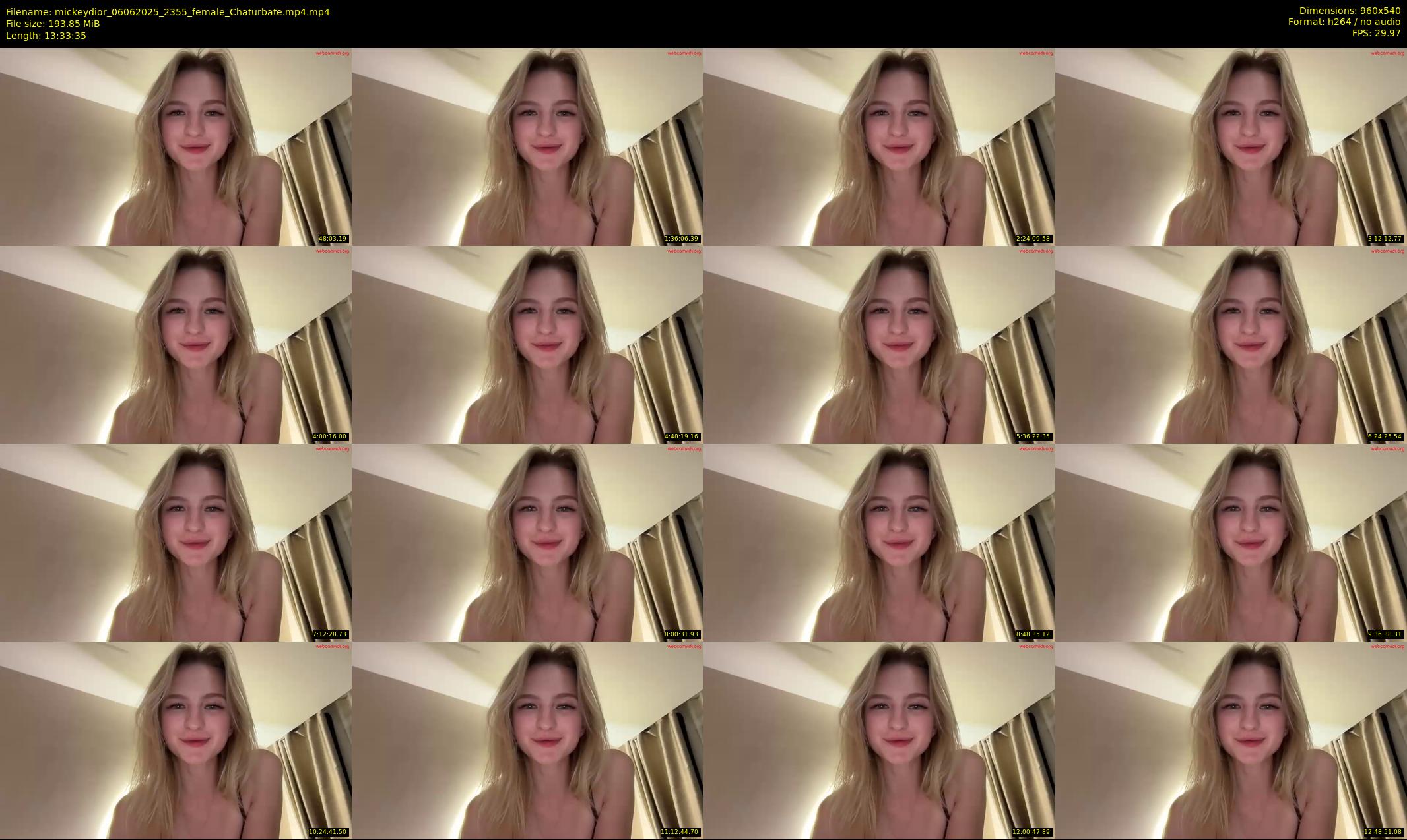 mickeydior — 814 minute Chaturbate female cam show recording, 480p, Jun 6, 2025