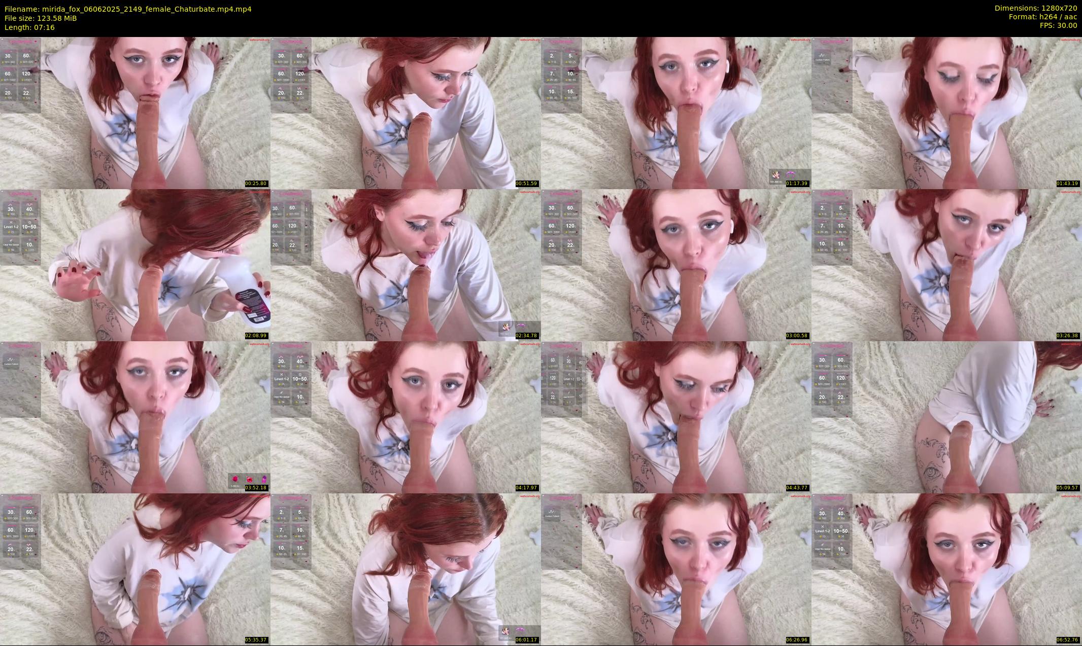 mirida_fox — 8 minute Chaturbate female cam show recording, 720p, Jun 6, 2025