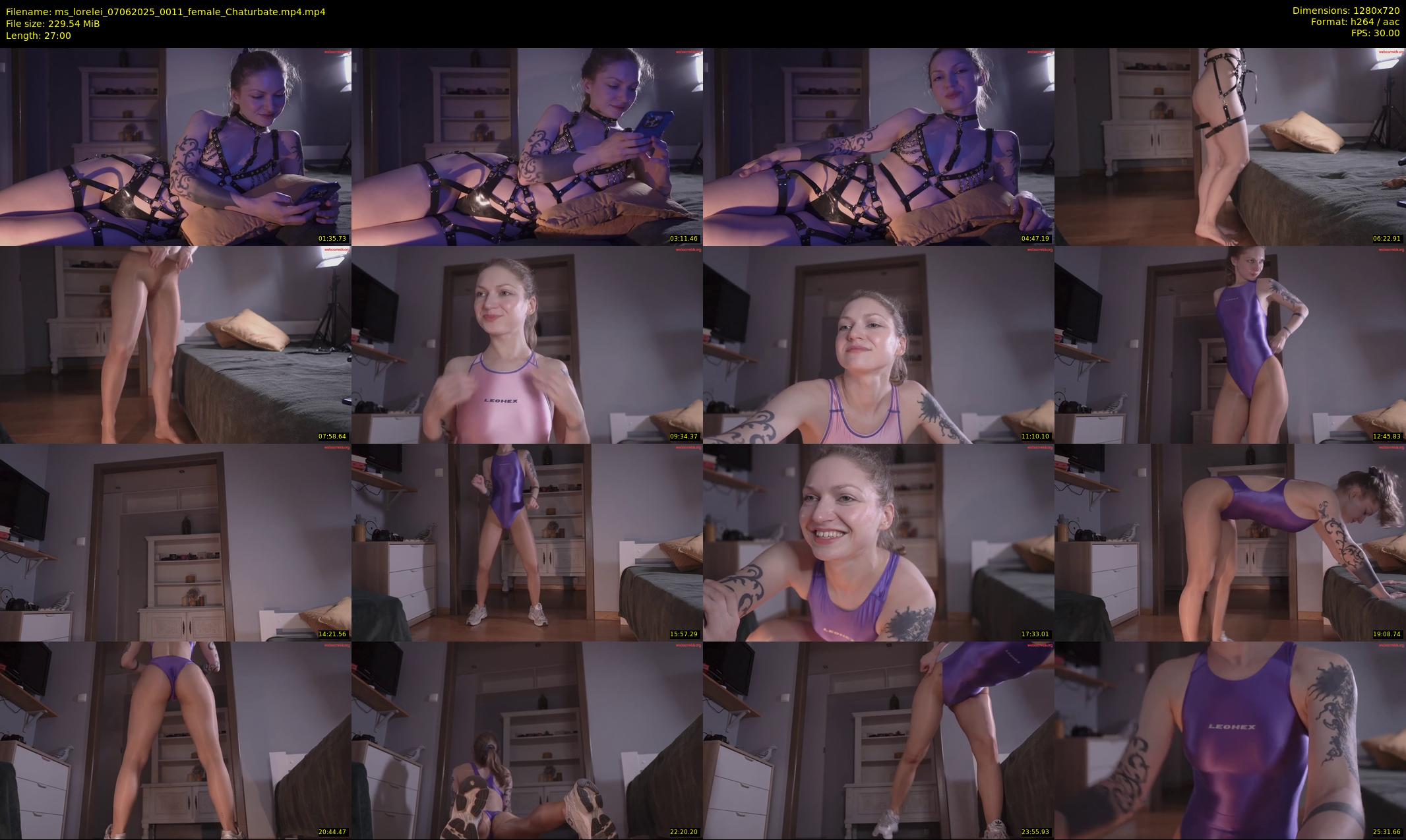 ms_lorelei — 27 minute Chaturbate female cam show recording, 720p, Jun 7, 2025