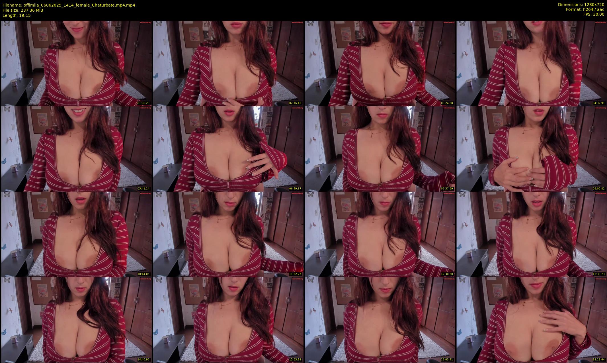 offimila — 20 minute Chaturbate female cam show recording, 720p, Jun 6, 2025