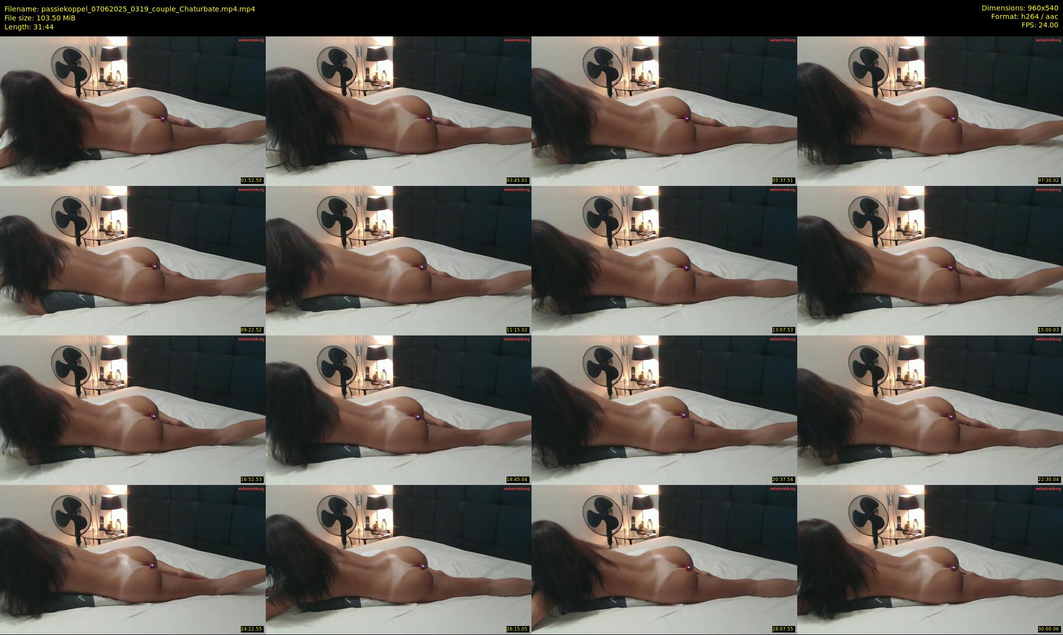 passiekoppel — 32 minute Chaturbate couple cam show recording, 480p, Jun 7, 2025