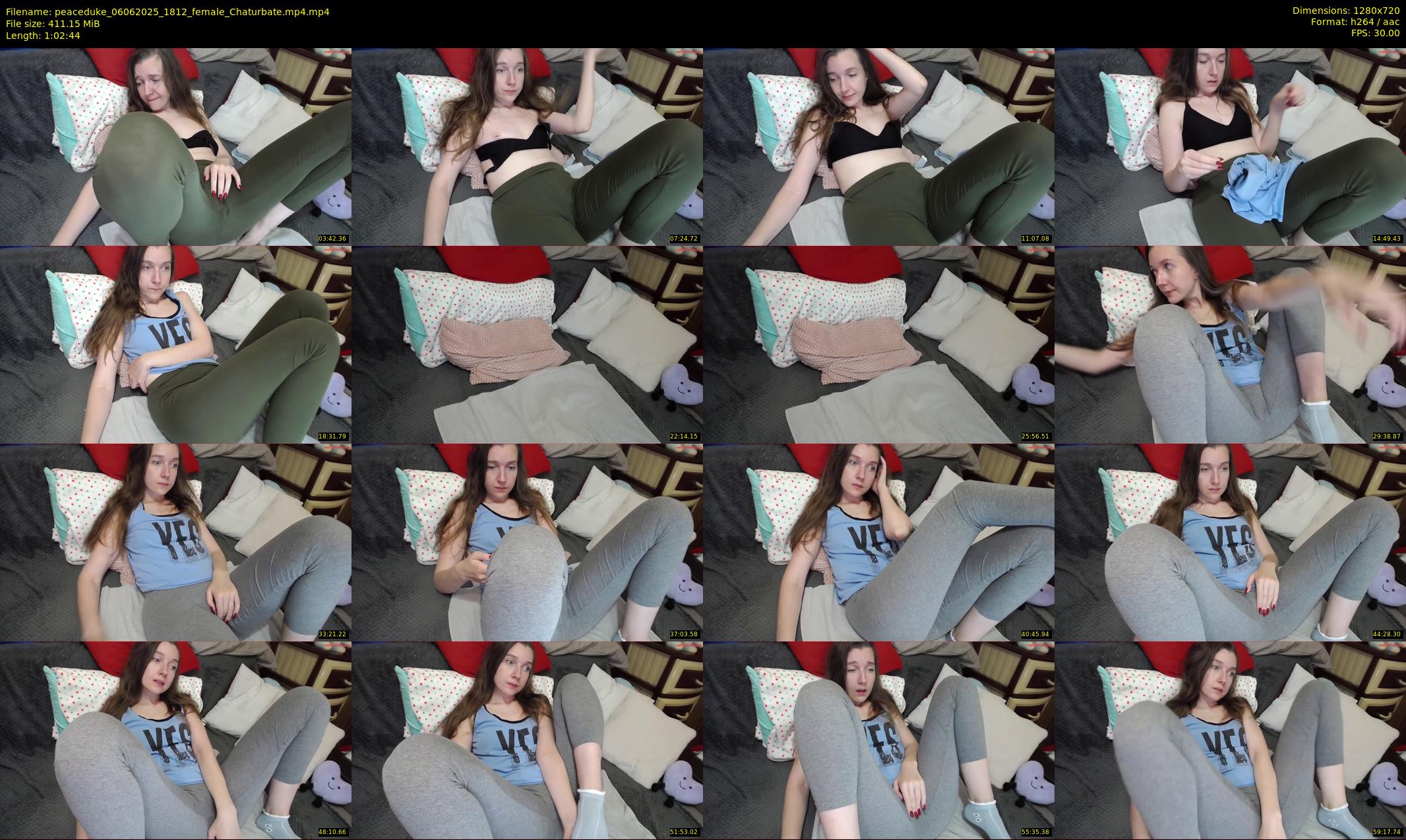 peaceduke — 63 minute Chaturbate female cam show recording, 720p, Jun 6, 2025
