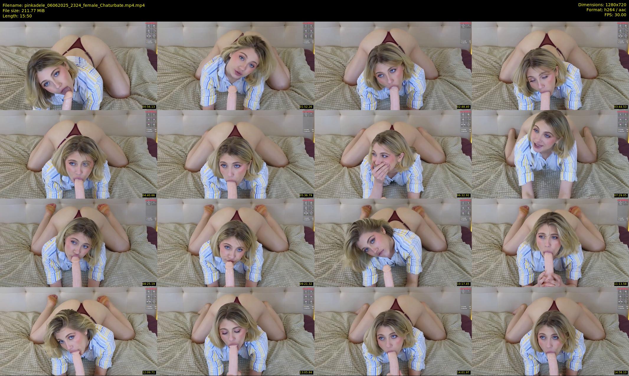 pinkadele — 16 minute Chaturbate female cam show recording, 720p, Jun 6, 2025