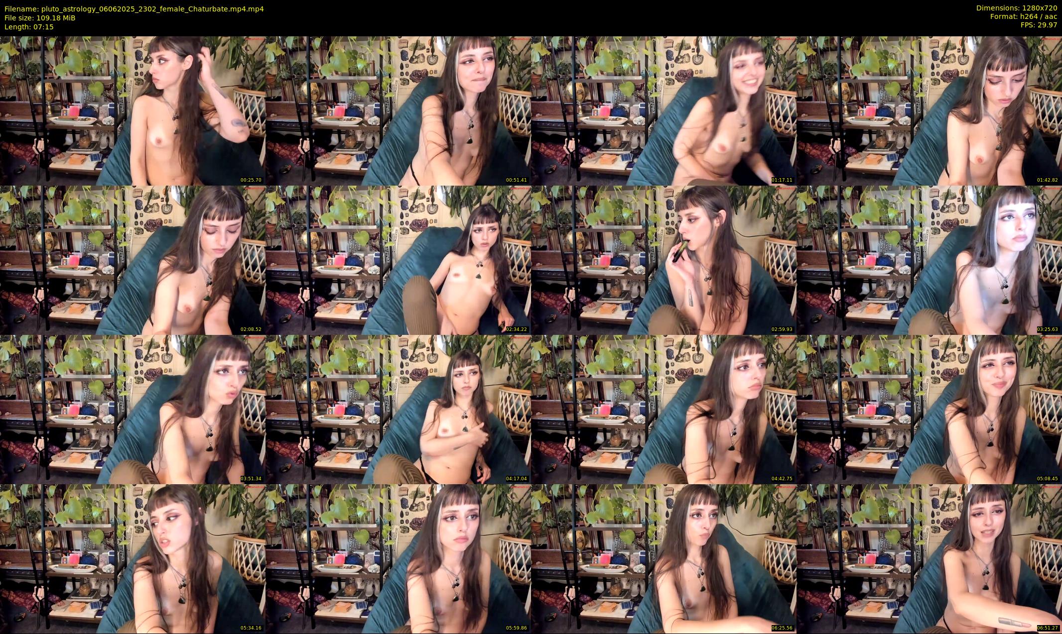 pluto_astrology — 8 minute Chaturbate female cam show recording, 720p, Jun 6, 2025