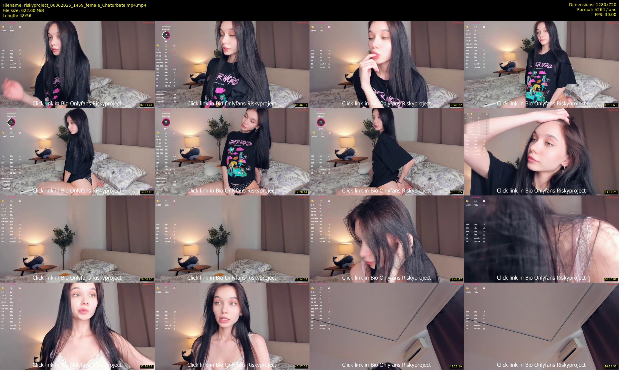 riskyproject — 49 minute Chaturbate couple cam show recording, 720p, Jun 6, 2025